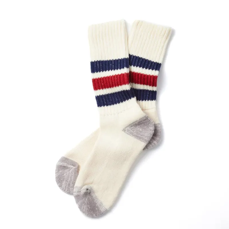 R1255 Coarse Ribbed - Navy/Dark Red made by ROTOTO