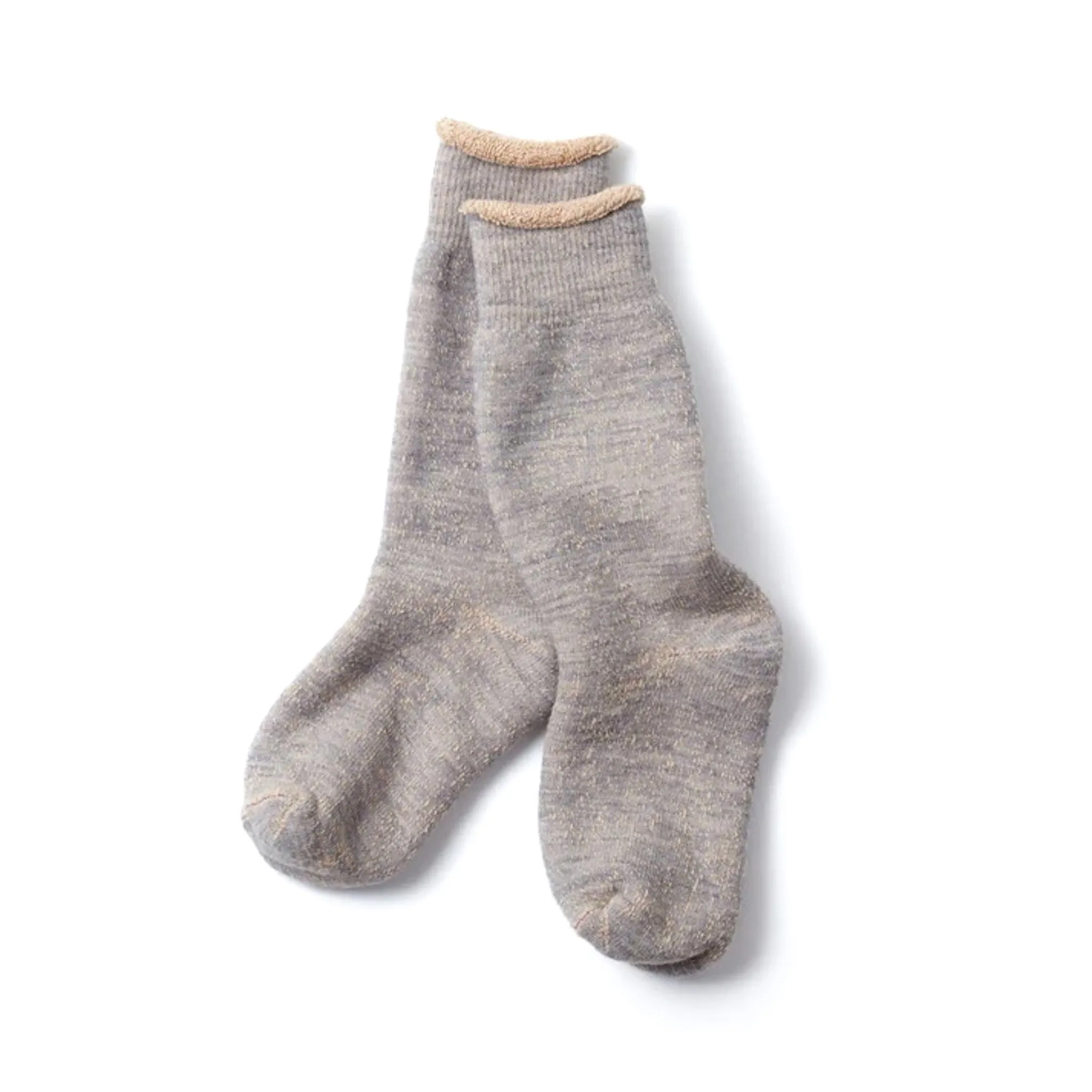 R1001-BR Double Face Crew - Gray /Brown sold by BlackBlue