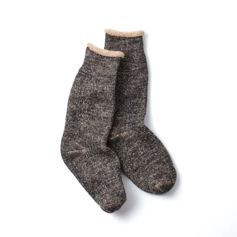 R1001-BR Double Face Crew - Black/Brown made by ROTOTO