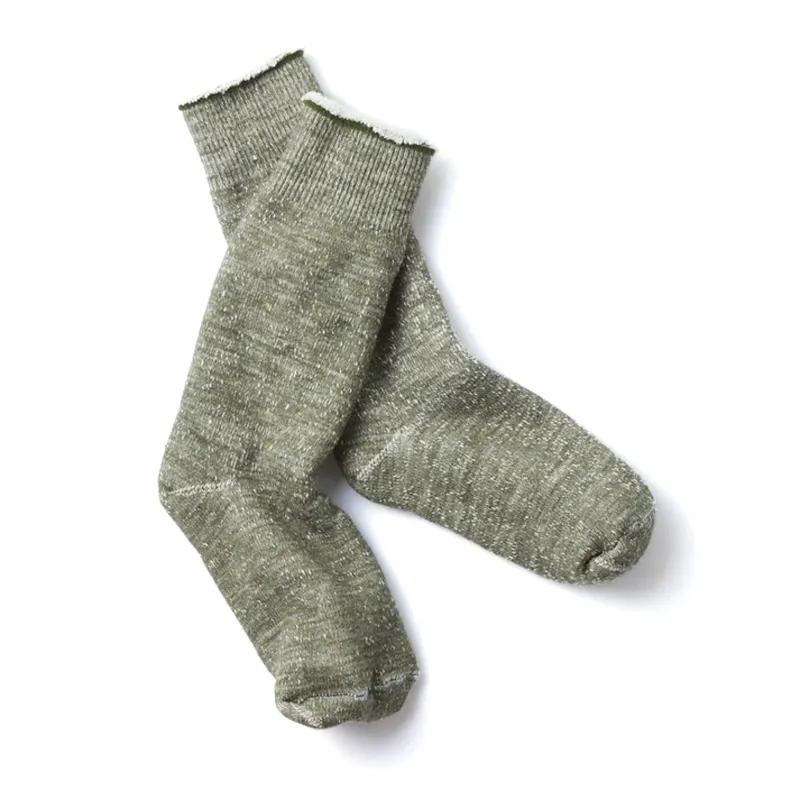 R1001 Double Face Crew - Army Green made by ROTOTO