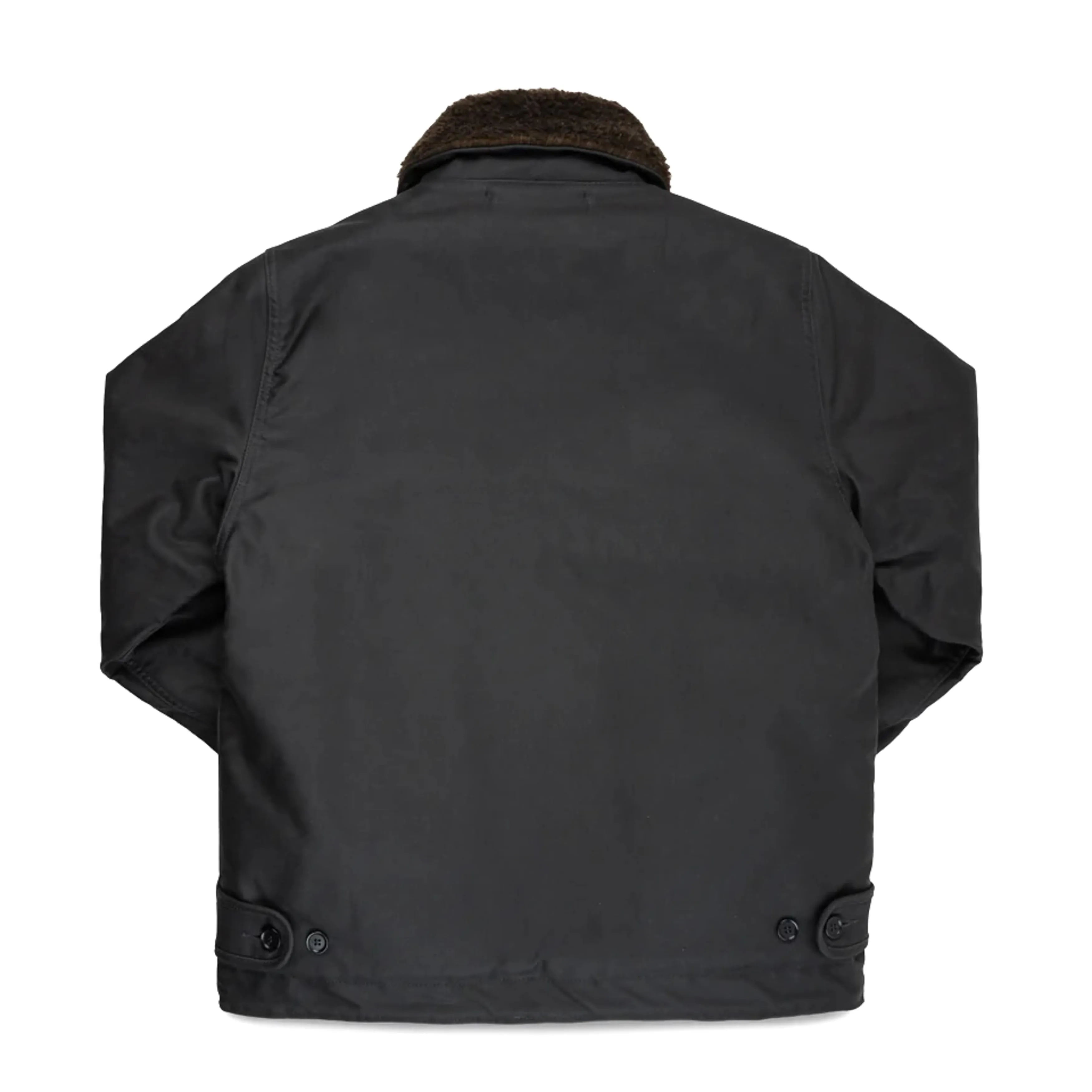 IHM-37-BLK (FW25) Oiled Whipcord N1 Deck Jacket - Black sold by BlackBlue product image thumbnail 2