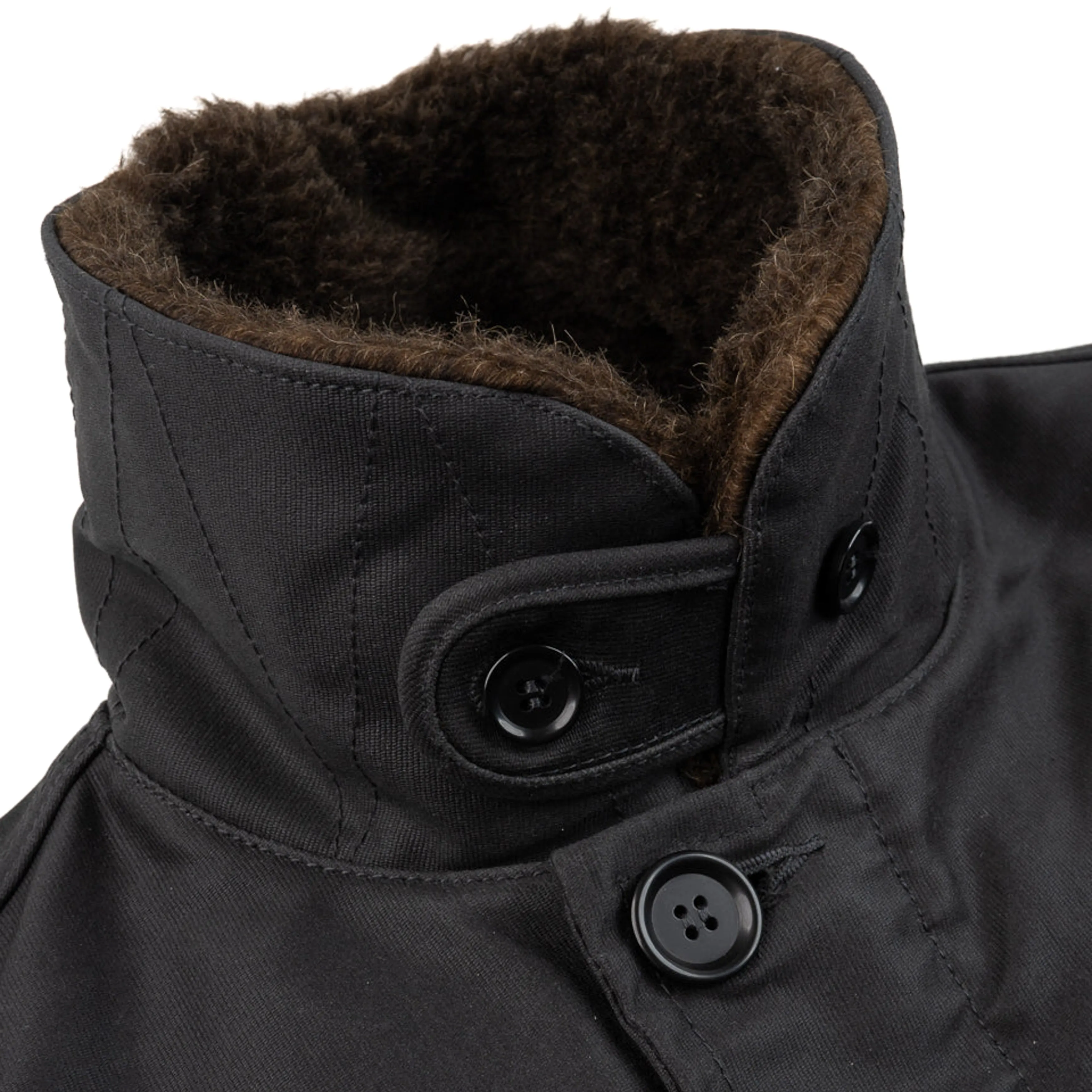 IHM-37-BLK (FW25) Oiled Whipcord N1 Deck Jacket - Black sold by BlackBlue product image thumbnail 4