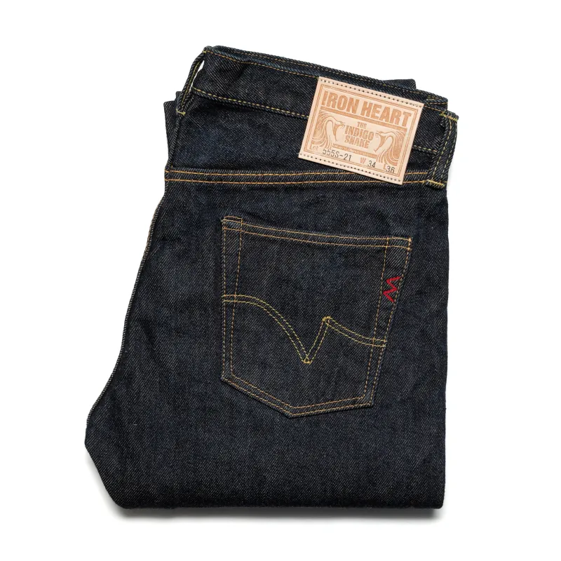 IH-555S-21 21oz Selvedge Denim Slim Cut Jeans - Indigo sold by BlackBlue