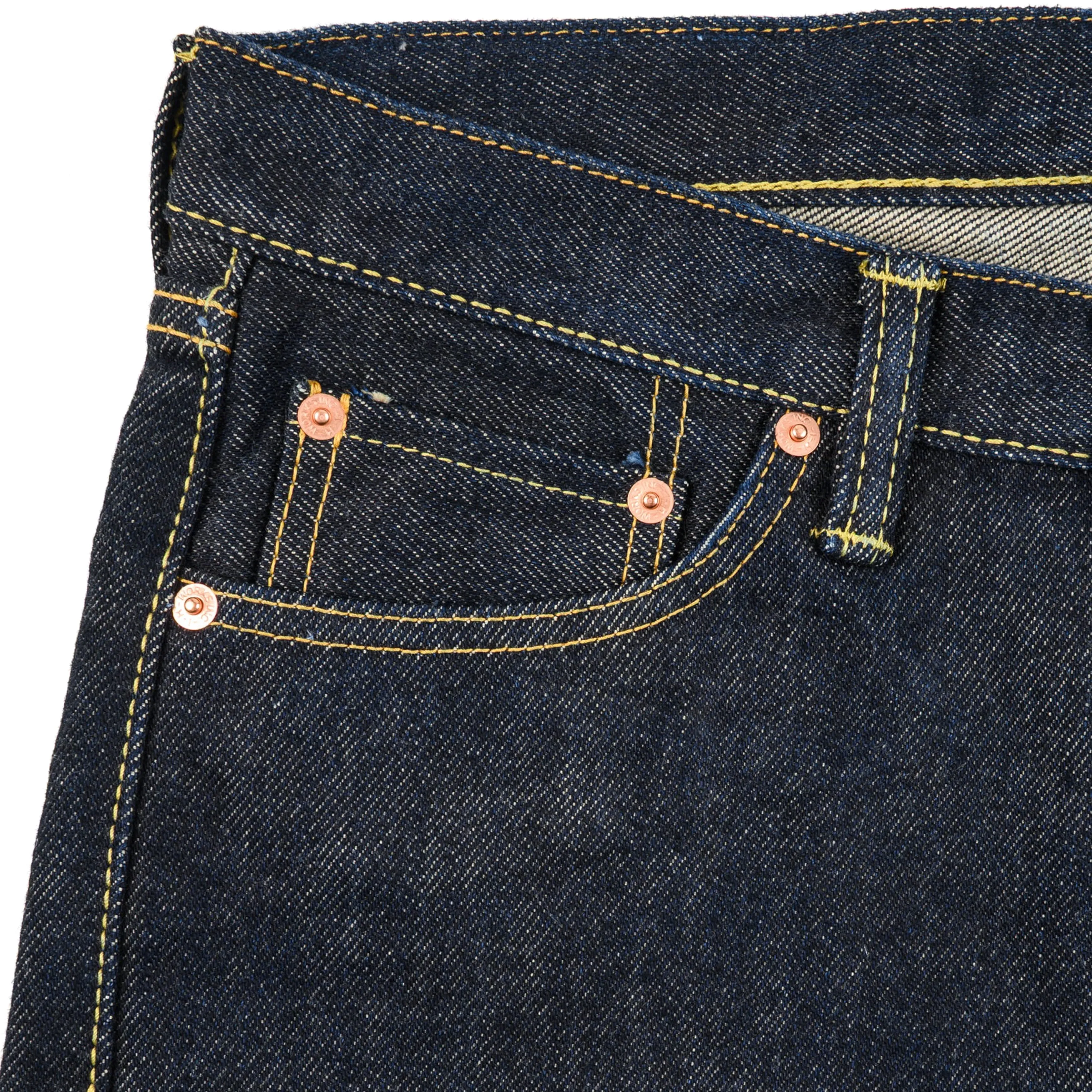 IH-555S-21 21oz Selvedge Denim Slim Cut Jeans - Indigo sold by BlackBlue product image thumbnail 5