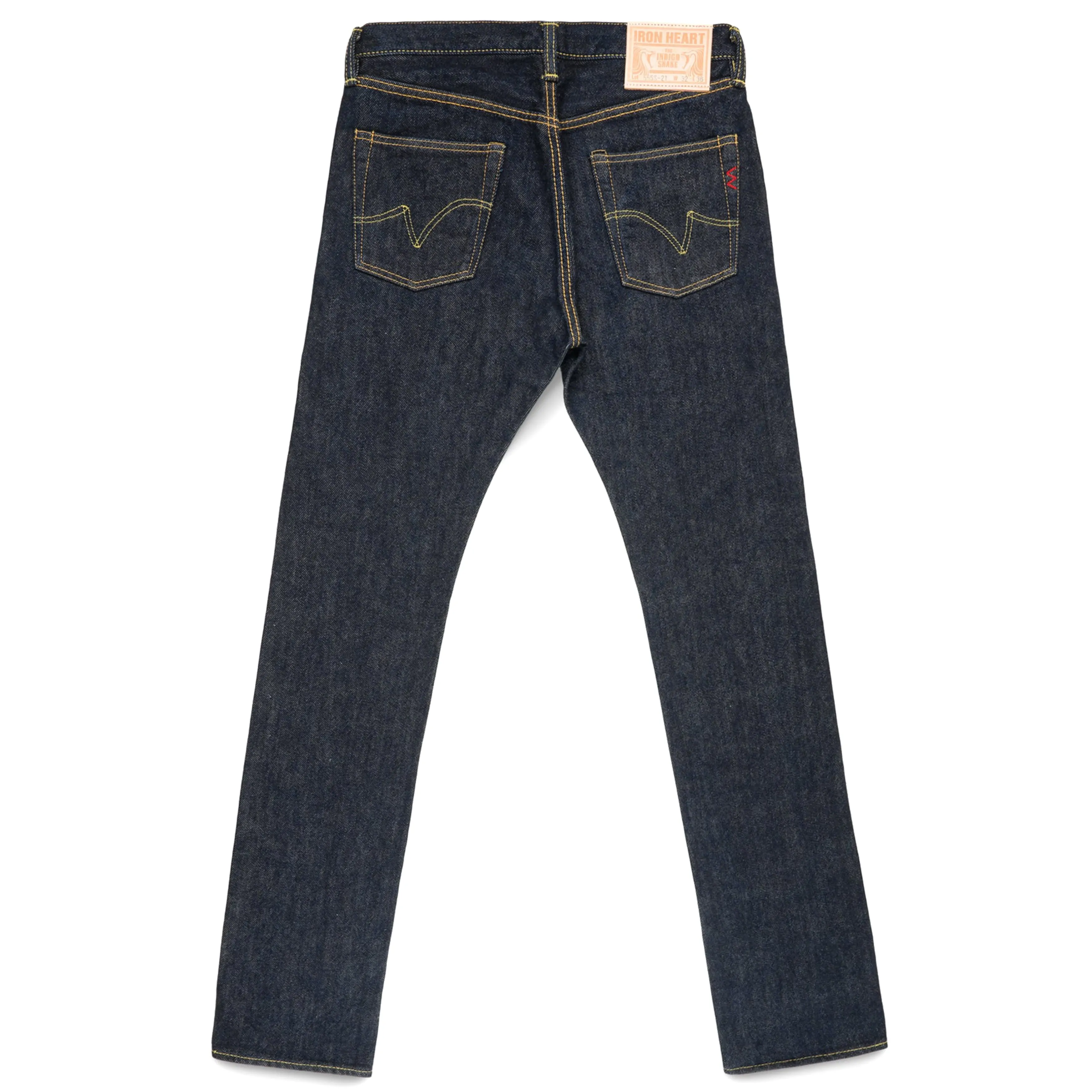 IH-555S-21 21oz Selvedge Denim Slim Cut Jeans - Indigo sold by BlackBlue product image thumbnail 3