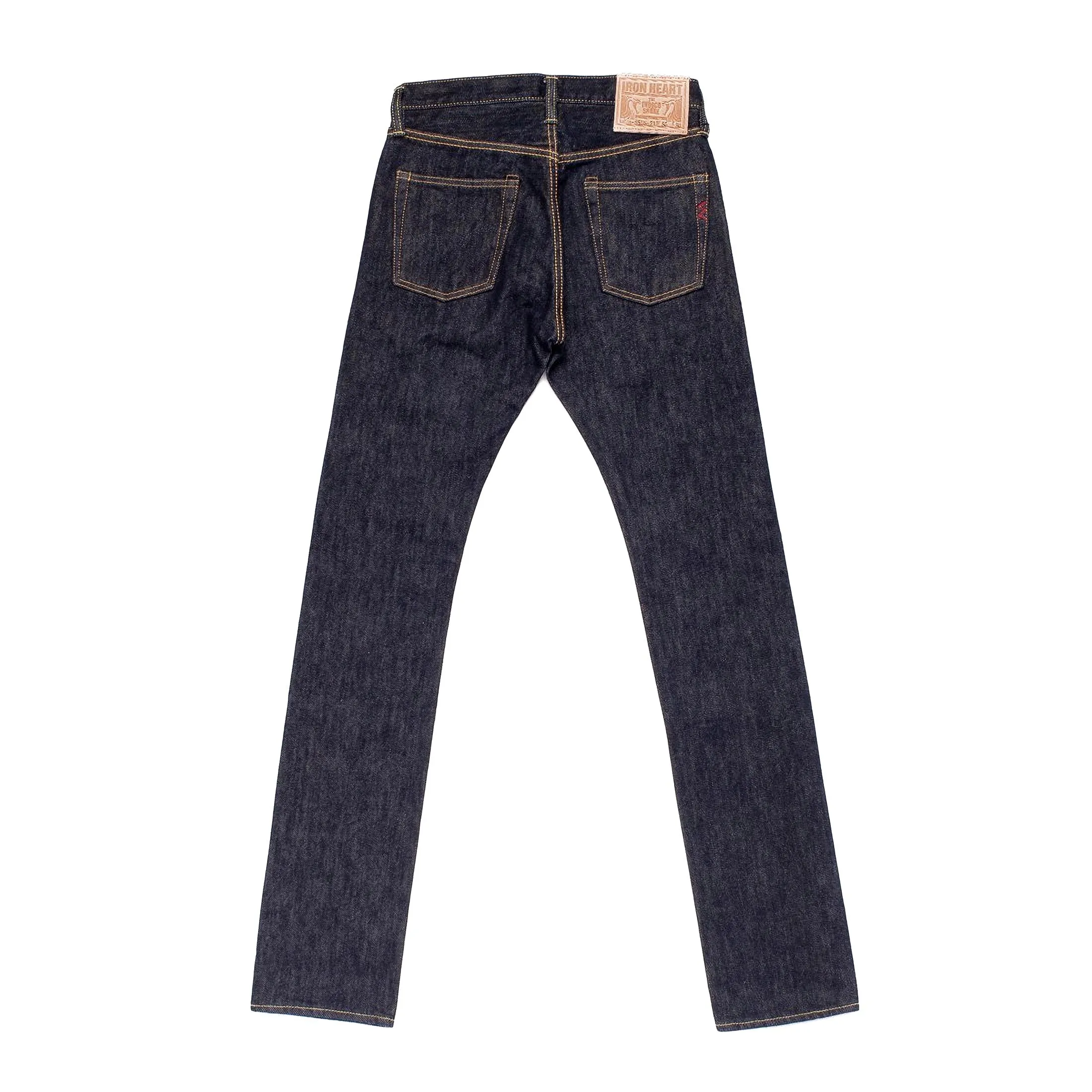 IH-555S-21-T 21oz Selvedge Denim Slim Cut Jeans (Tonal Arcs) - Indigo sold by BlackBlue product image thumbnail 3