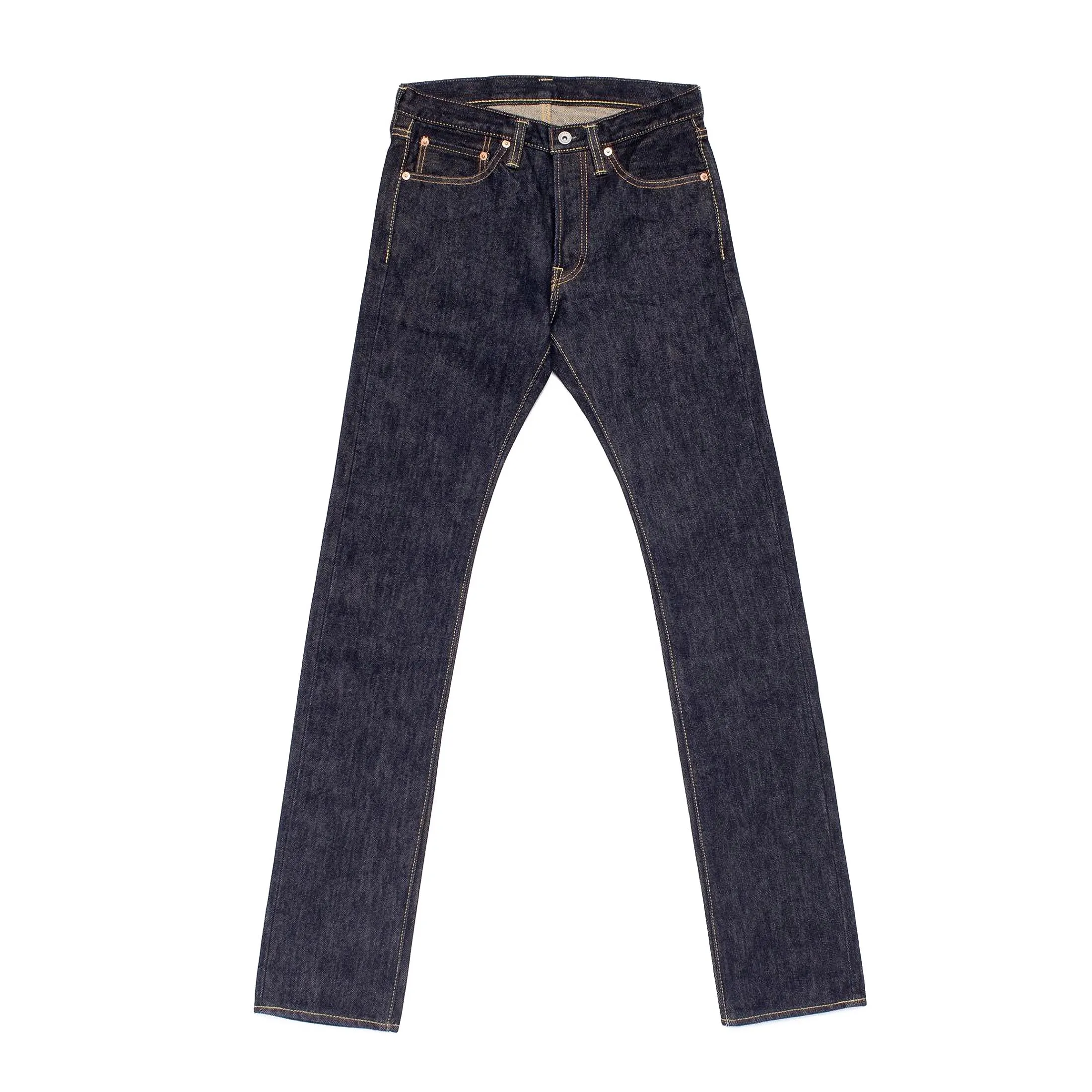IH-555S-21-T 21oz Selvedge Denim Slim Cut Jeans (Tonal Arcs) - Indigo sold by BlackBlue product image thumbnail 2