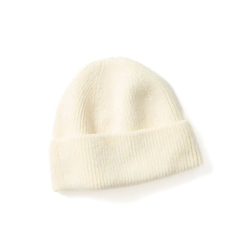 R5140 Washable Merino Seamless Beanie - Ivory sold by BlackBlue