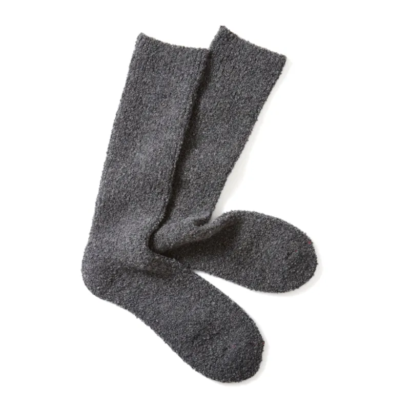 R1636 Merino Boucle Socks - D. Gray sold by BlackBlue