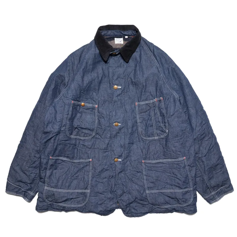 Wool Liner Relax Fit Denim Coverall - One Wash made by BlackBlue