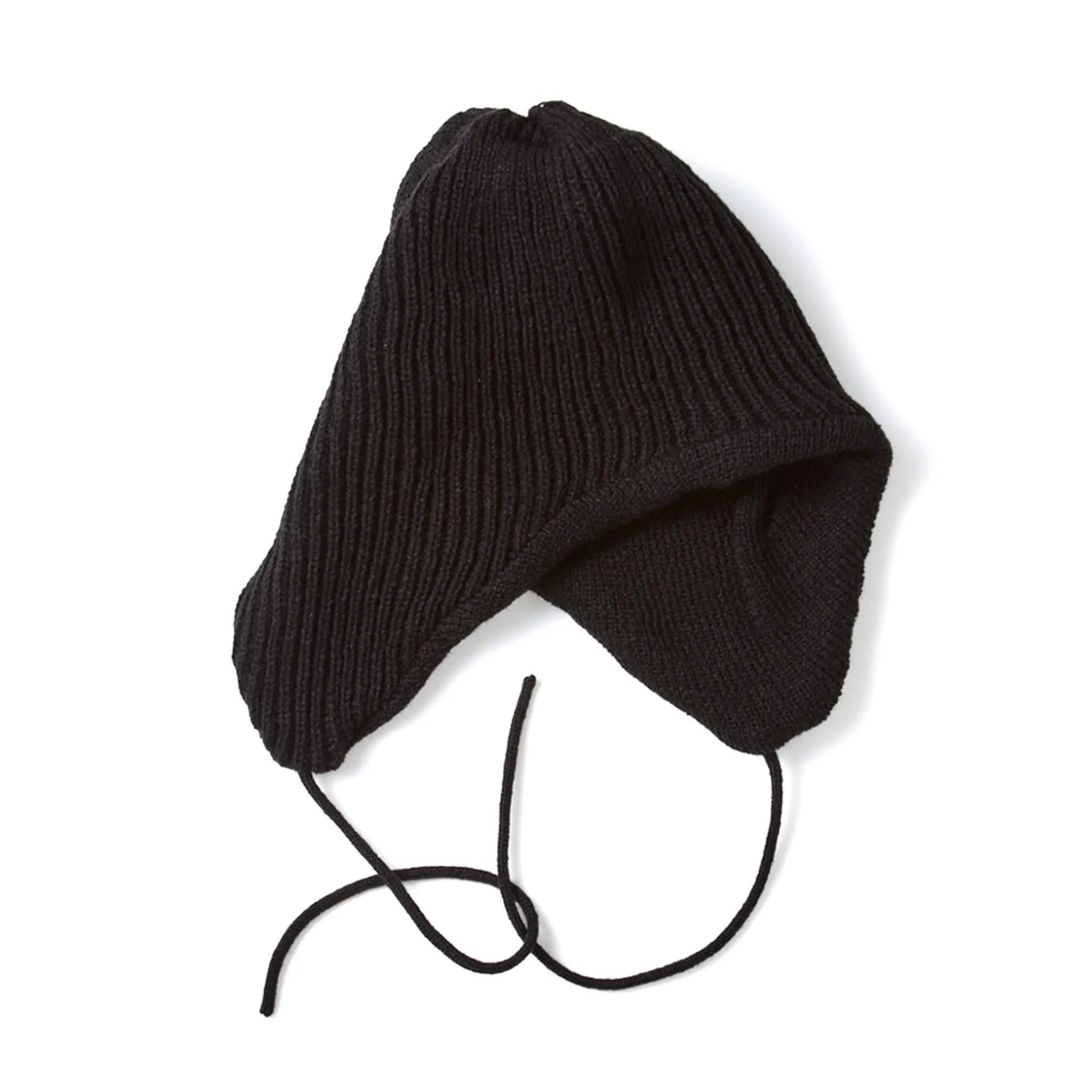 R5115 Ear Flap Beanie - Black sold by BlackBlue