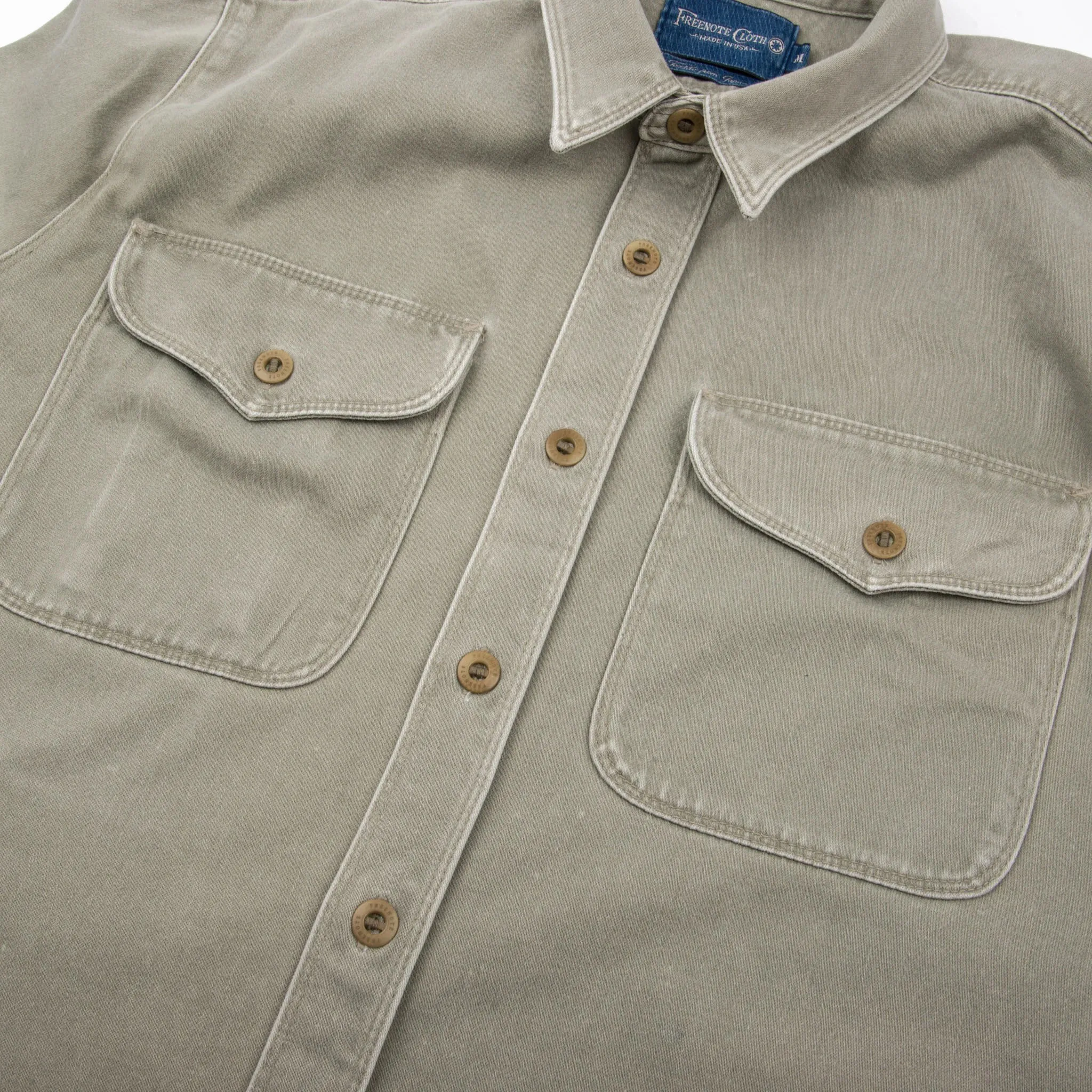 Utility Shirt - Olive sold by BlackBlue product image thumbnail 3