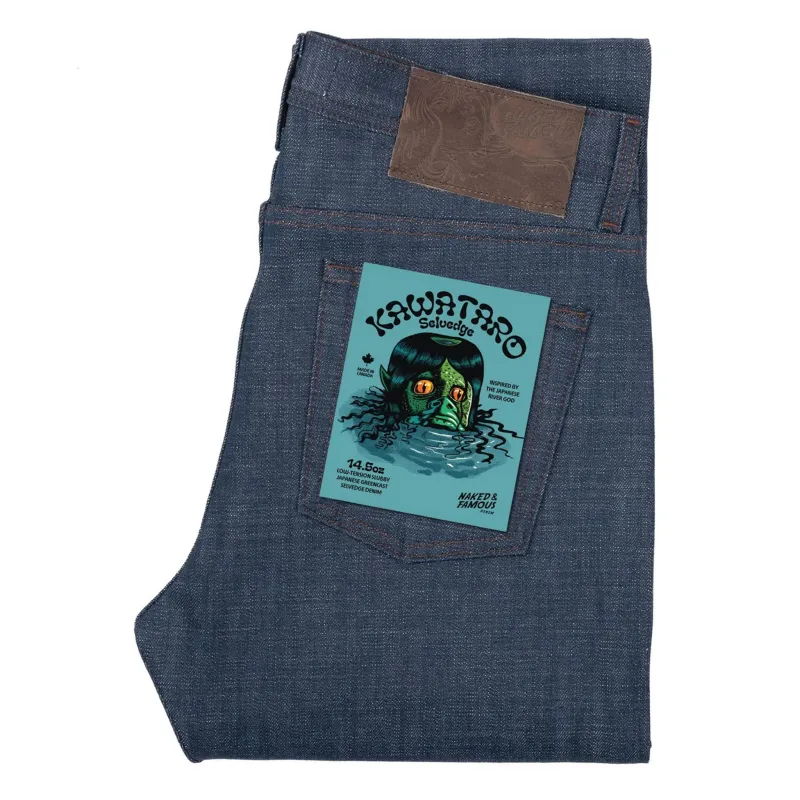 Weird Guy 14.5oz Kawataro Selvedge Indigo sold by BlackBlue