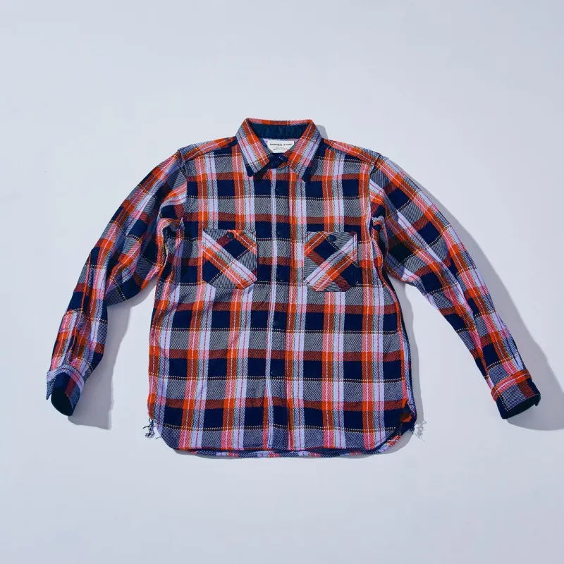 SIN25-01W Heavy Indigo Flannel - Purple sold by BlackBlue