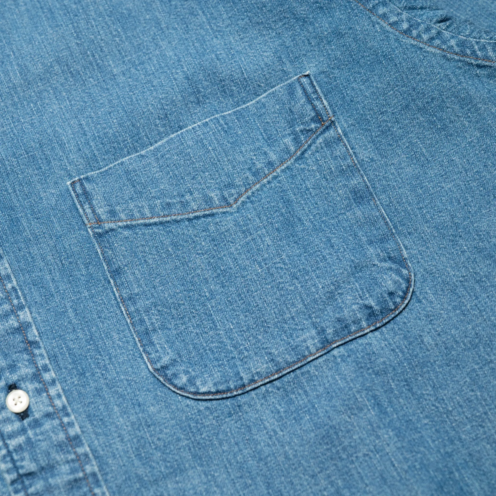 Denim Button Down Shirt - Denim Used sold by BlackBlue product image thumbnail 4