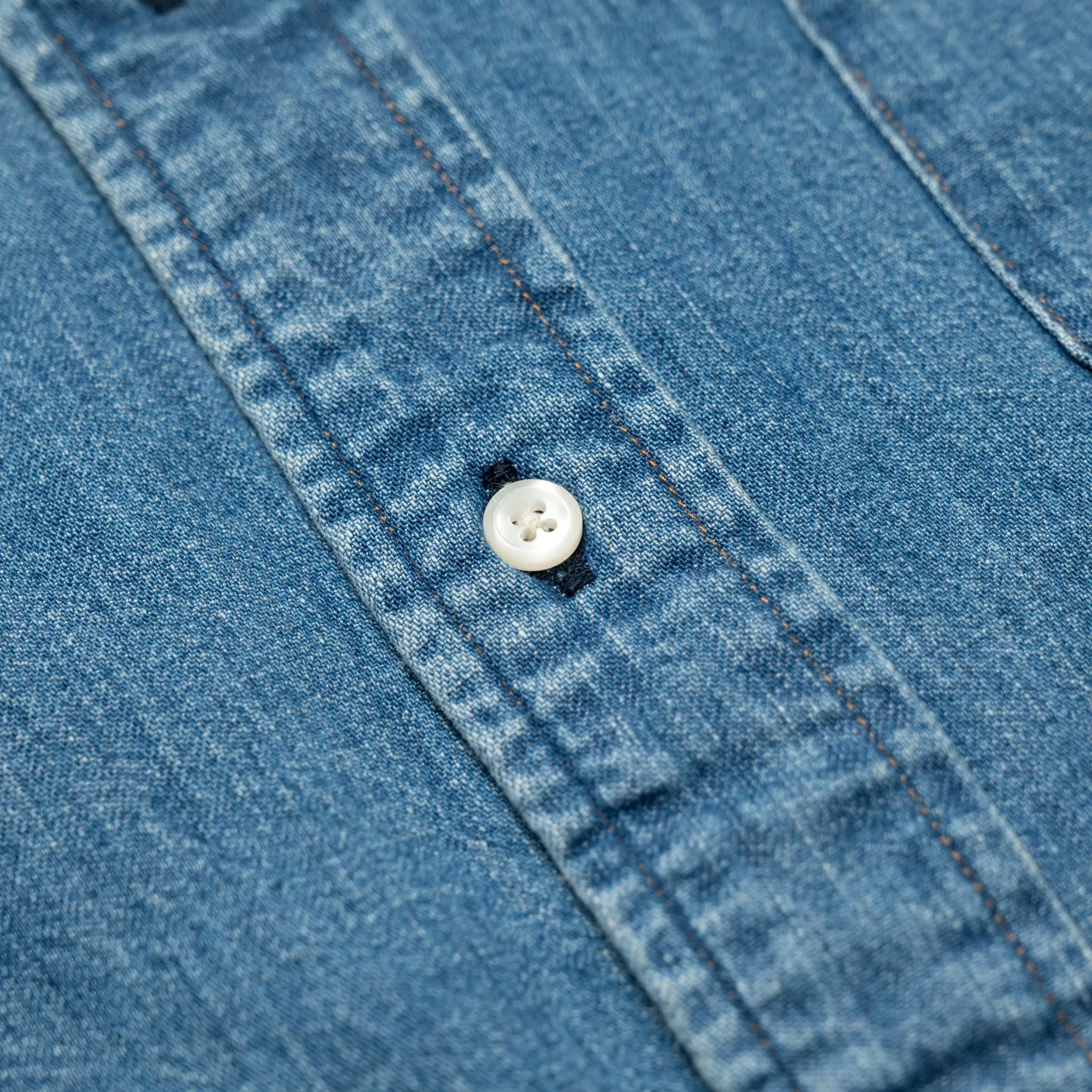 Denim Button Down Shirt - Denim Used sold by BlackBlue product image thumbnail 5