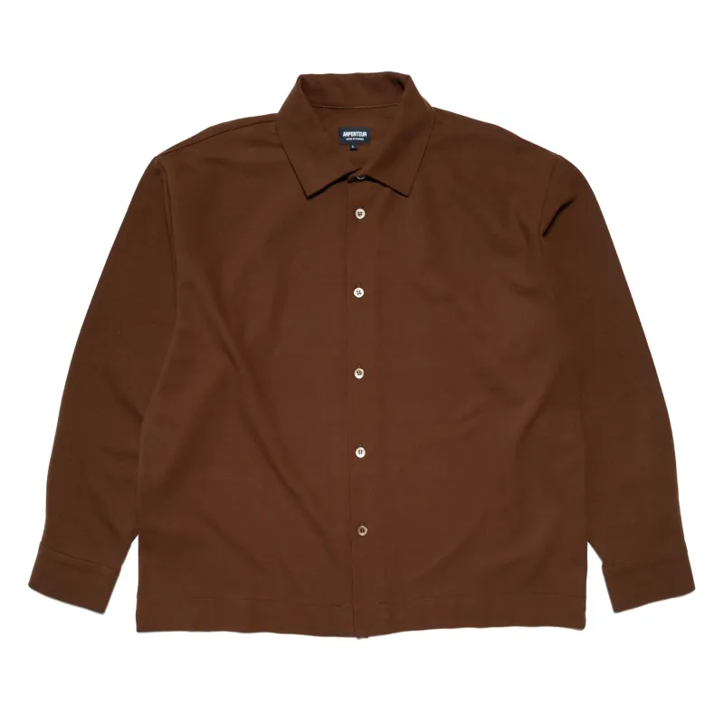 Opto Rachel Mesh LS Shirt - Tobacco made by Arpenteur