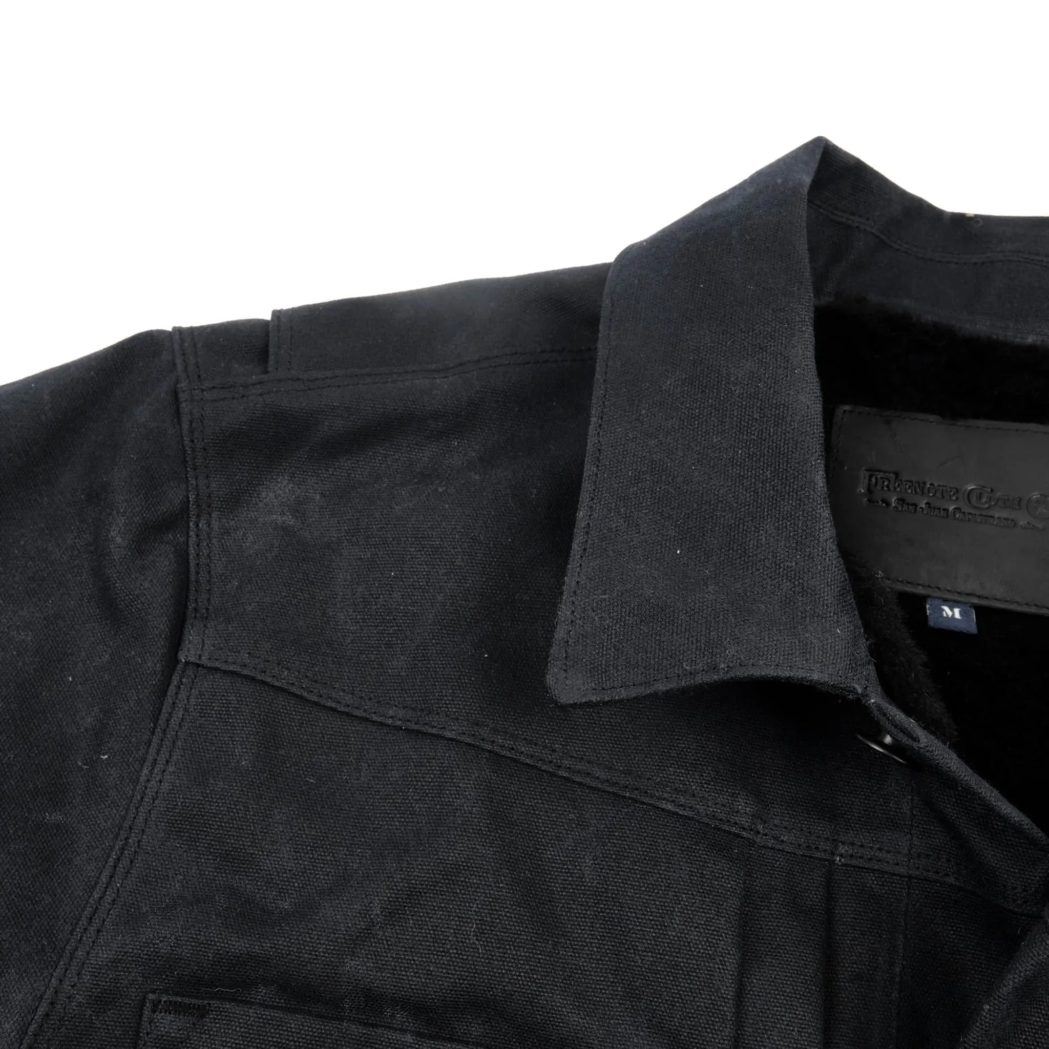 Riders Jacket Heavy Canvas - Black Alpaca sold by BlackBlue product image thumbnail 4