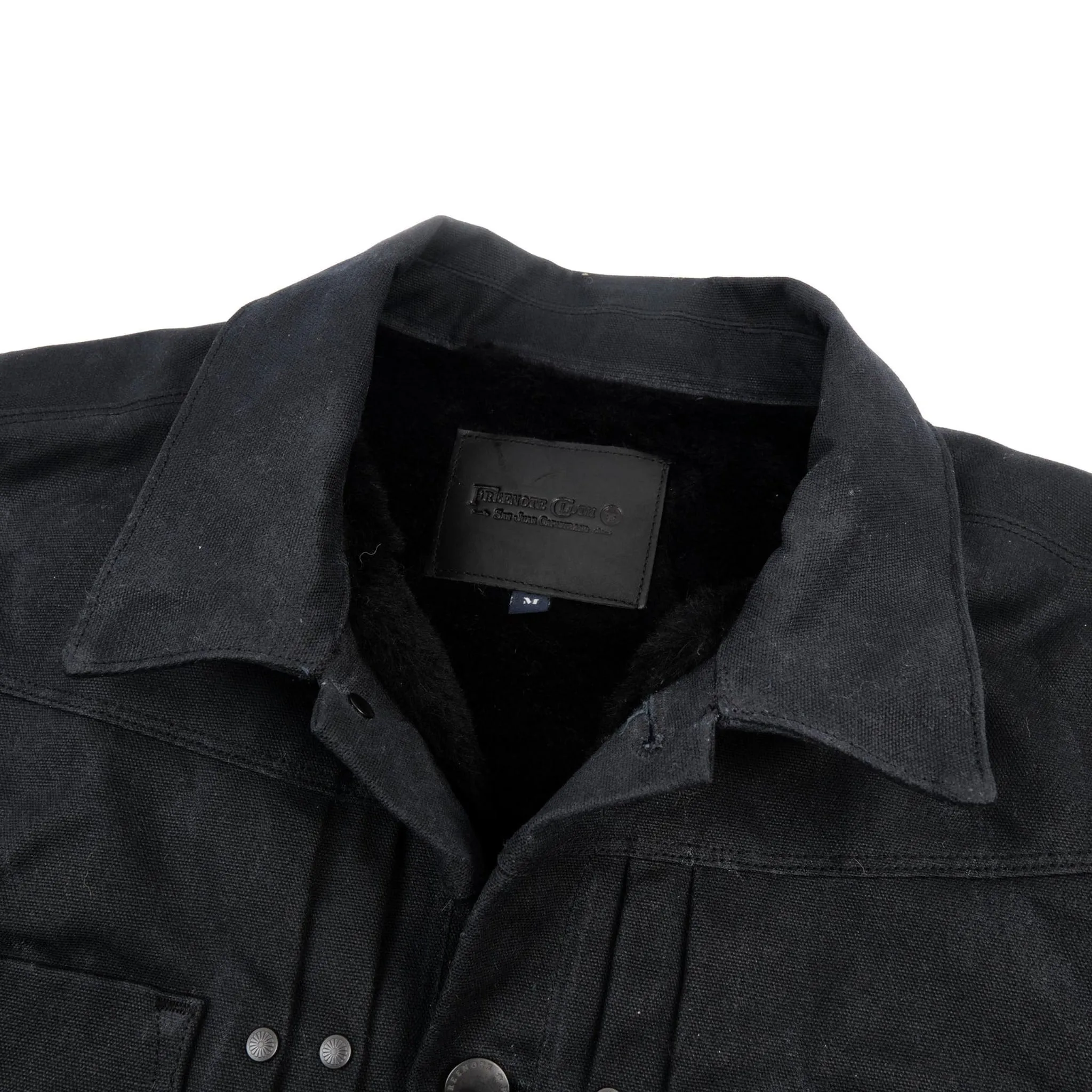 Riders Jacket Heavy Canvas - Black Alpaca sold by BlackBlue product image thumbnail 3