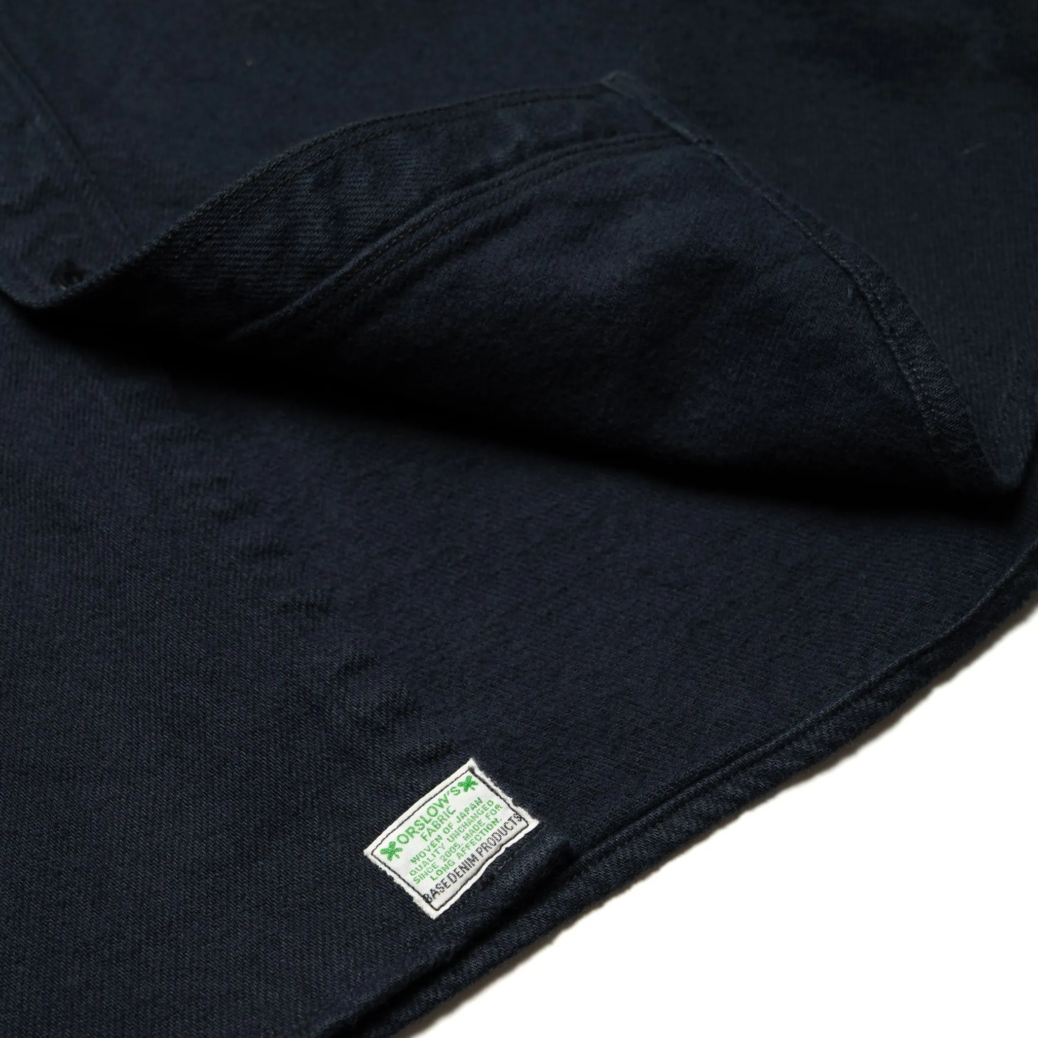 OC Relax Fit Heavyweight Flannel Shirt - Navy sold by BlackBlue product image thumbnail 5