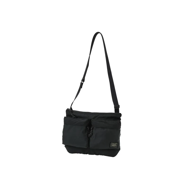Force Shoulder Bag - Black (Small) made by Yoshida & Co.