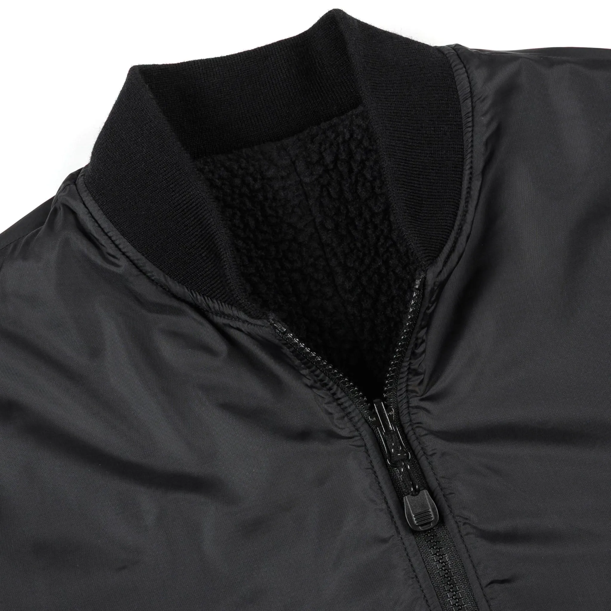 IHJ-157-BLK Reversible Fleece Jacket - Black sold by BlackBlue product image thumbnail 4