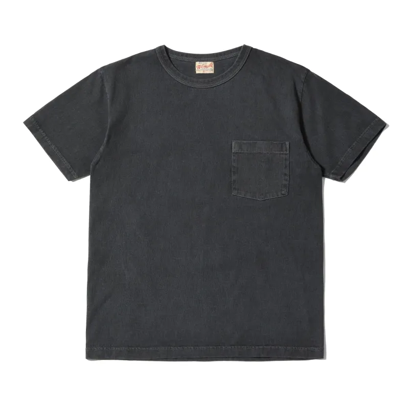 WV79531 Pigment Dyed Pocket Tee - Black made by Whitesville
