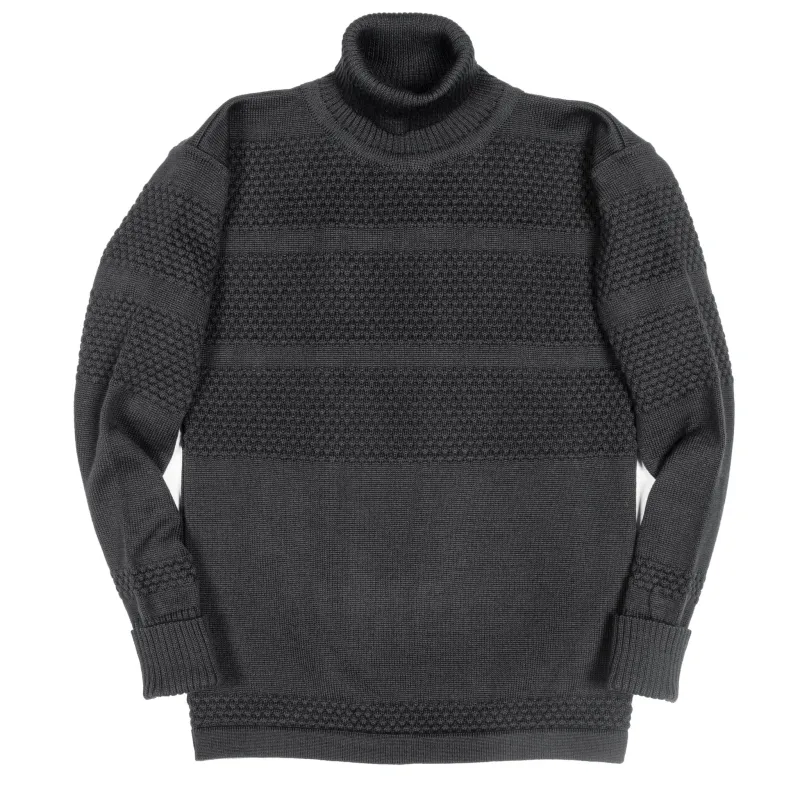 Fisherman-III Sweater - Molten Grey made by S.N.S HERNING