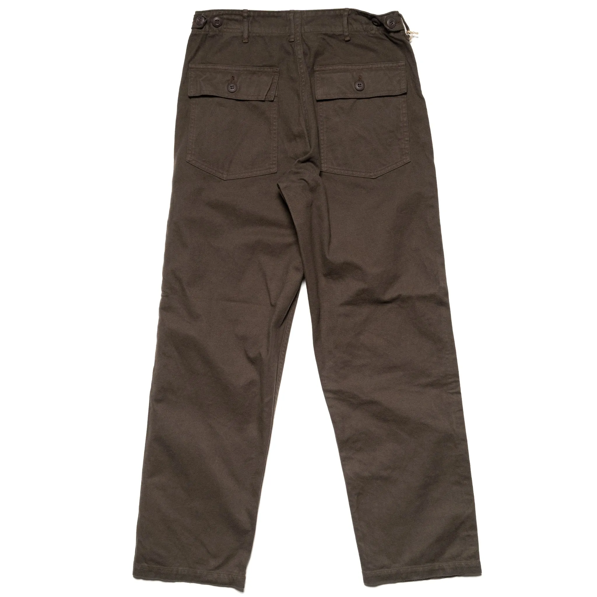 Regular Fit US Army Fatigue Pants Brushed Flannel - Coffee Brown sold by BlackBlue product image thumbnail 2