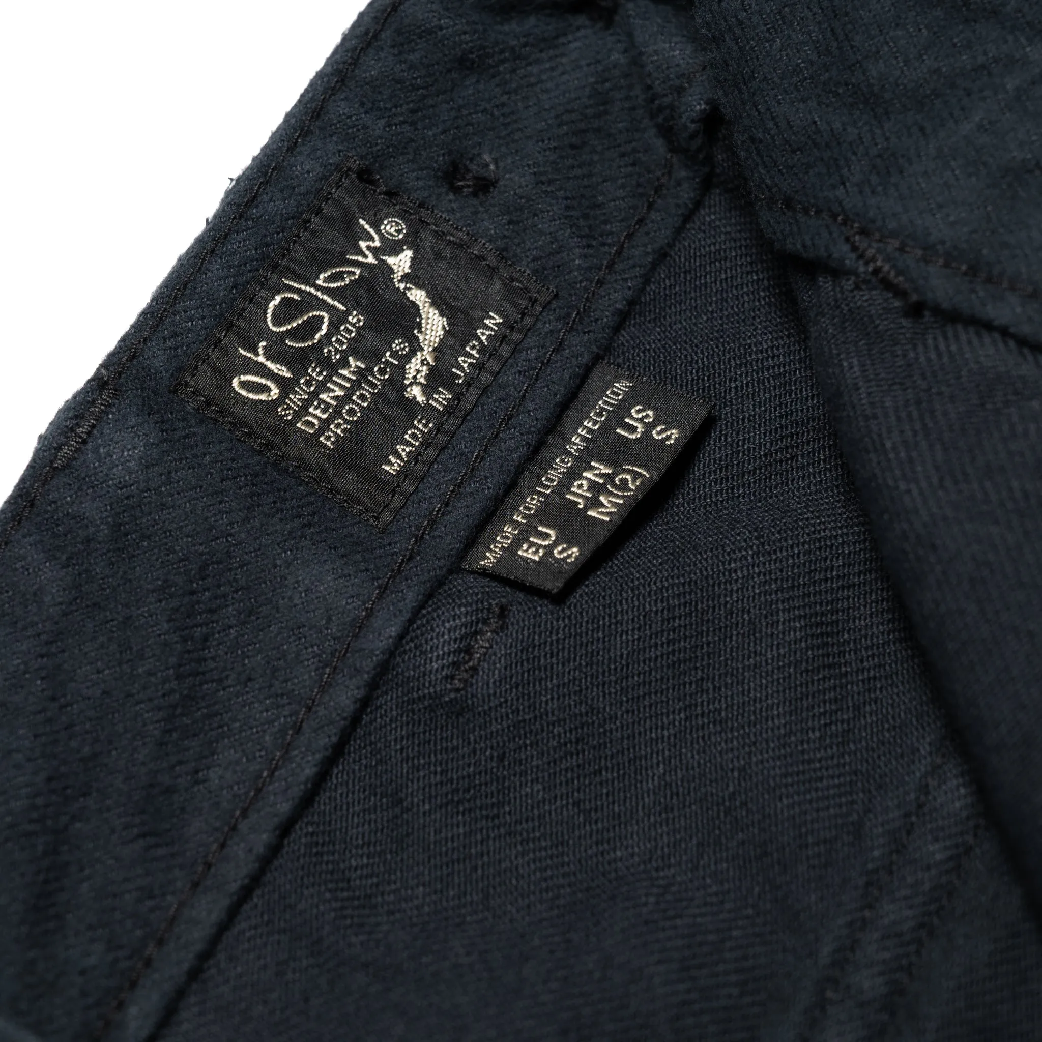 Regular Fit US Army Fatigue Pants Brushed Flannel - Dark Navy sold by BlackBlue product image thumbnail 5