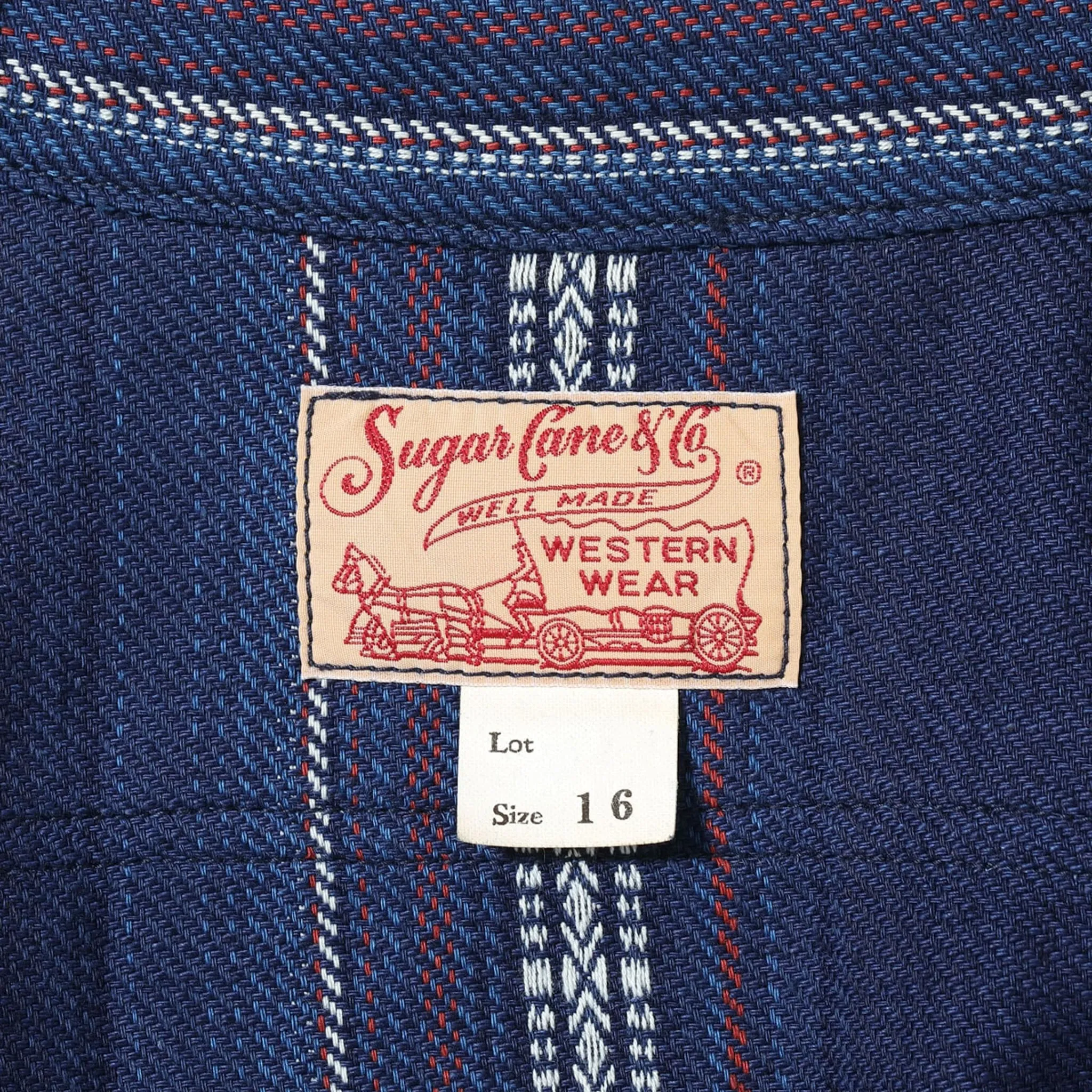 SC29579 Southwestern Indigo Dobby Work Shirt - Navy sold by BlackBlue product image thumbnail 4