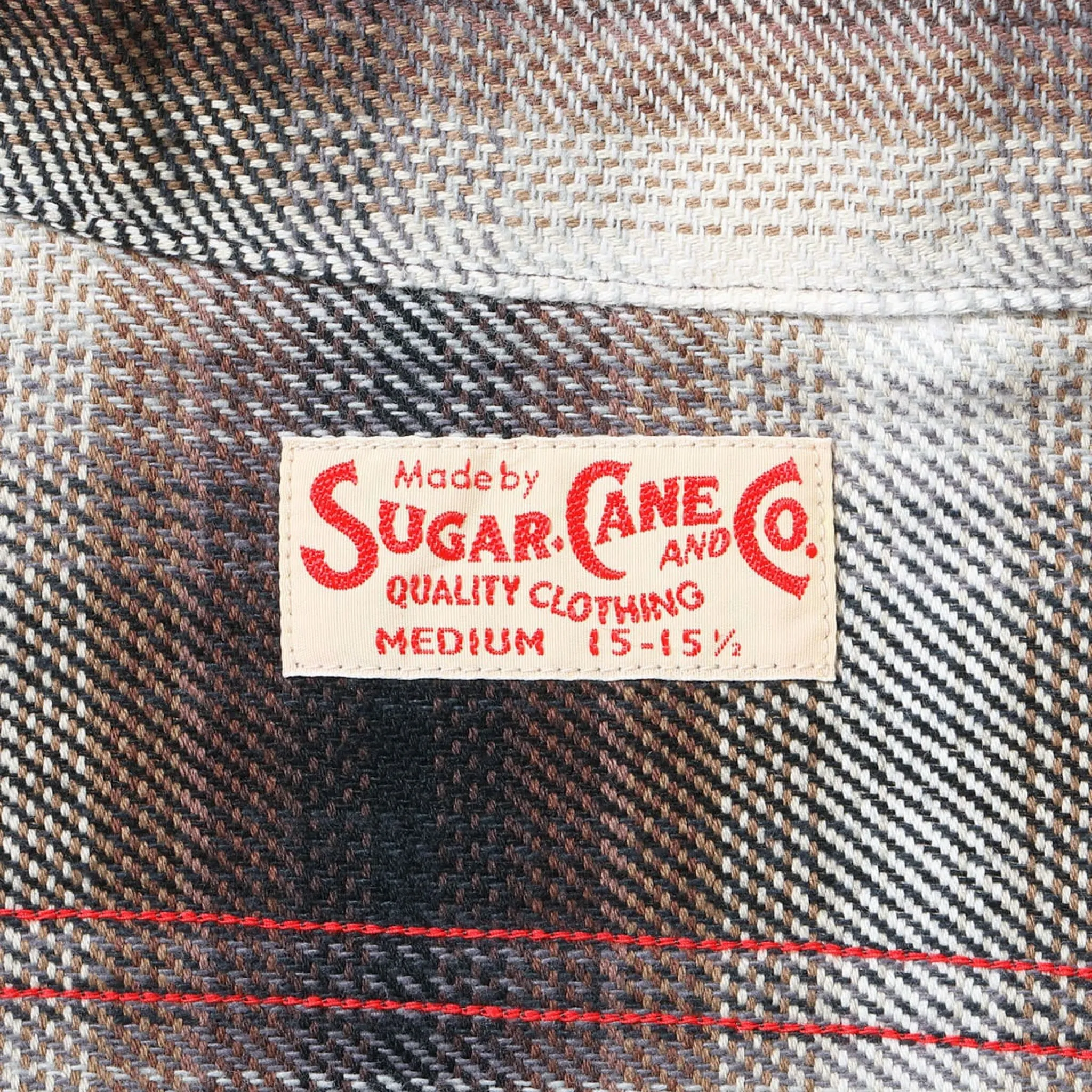 SC29561 Twill Check Work Shirt - Brown sold by BlackBlue product image thumbnail 4