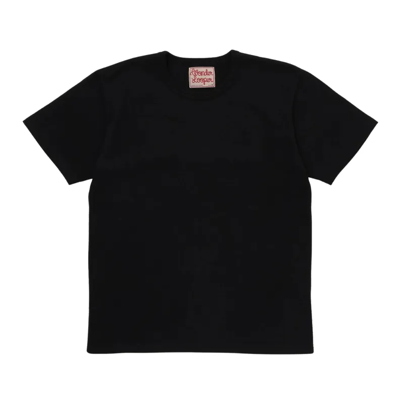 Double Heavyweight T-shirt - Black made by Wonder Looper