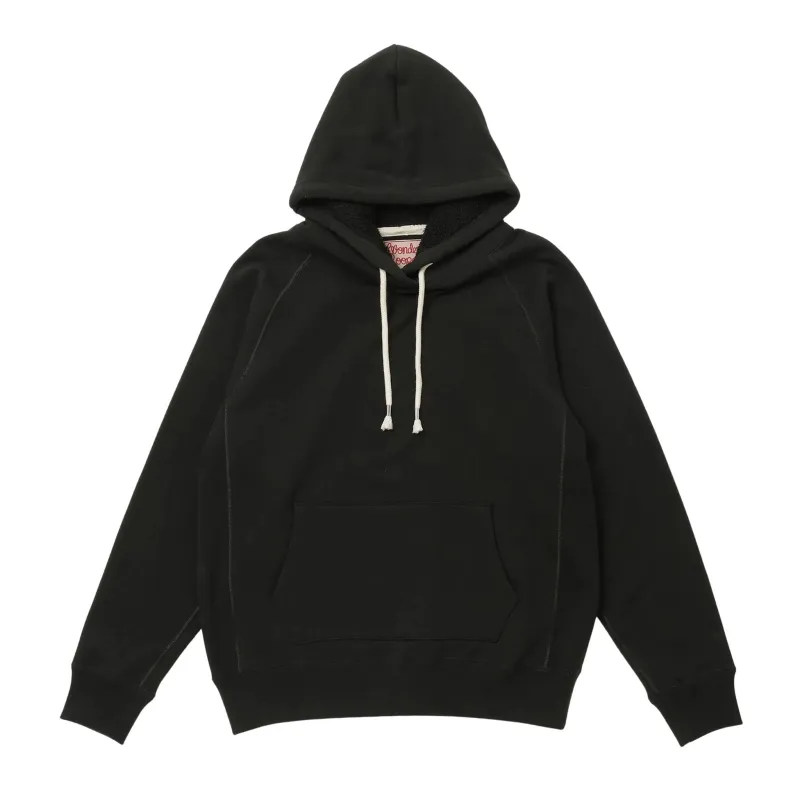 Pullover Hoodie - Super Looper French Terry - Sumi Black made by Wonder Looper