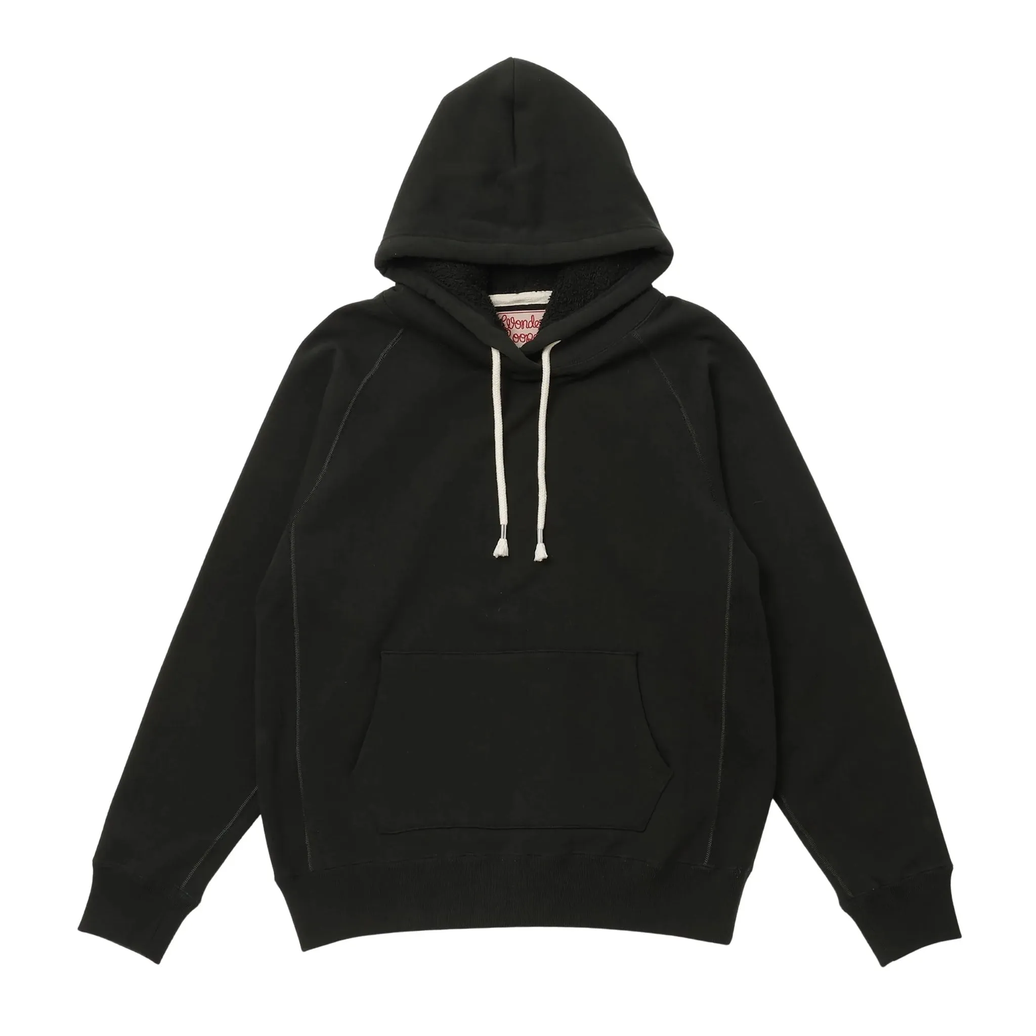 Pullover Hoodie - Super Looper French Terry - Sumi Black sold by BlackBlue