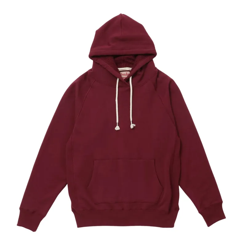 Pullover Hoodie - Super Looper French Terry - Burgundy made by Wonder Looper