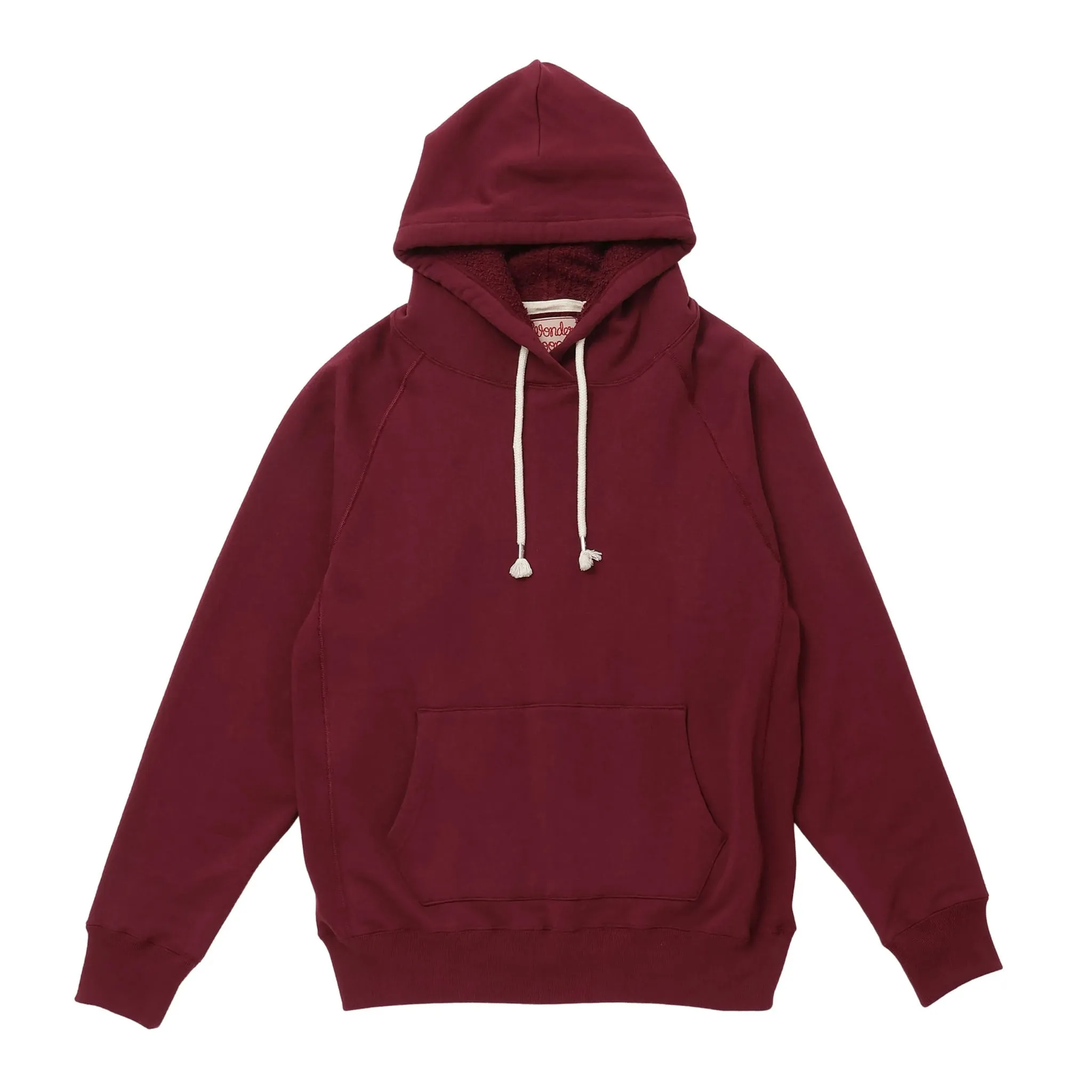 Pullover Hoodie - Super Looper French Terry - Burgundy sold by BlackBlue
