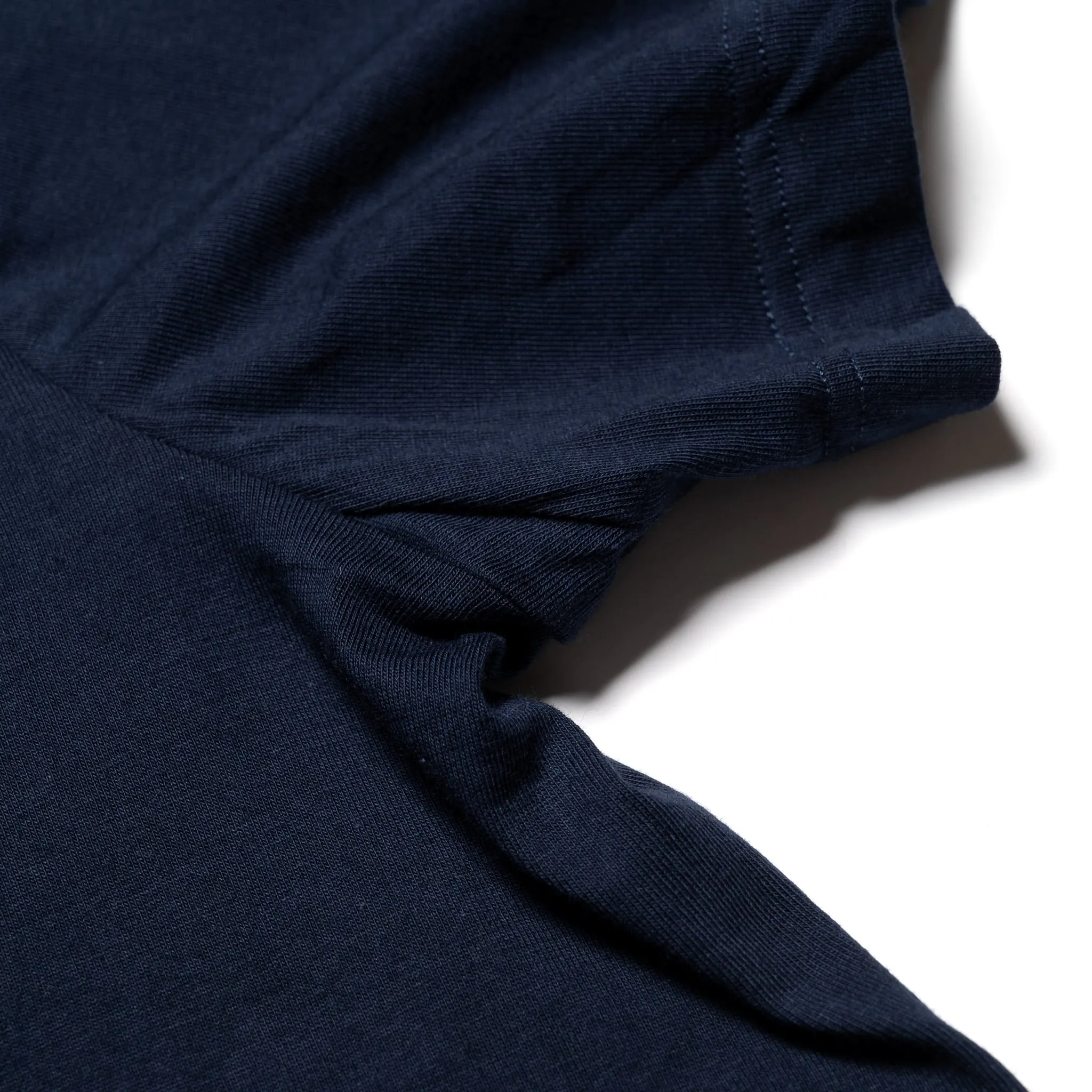 1950s.66 Loopwheeled Classic Fit Lightweight T-Shirt - Ink Blue sold by BlackBlue product image thumbnail 3