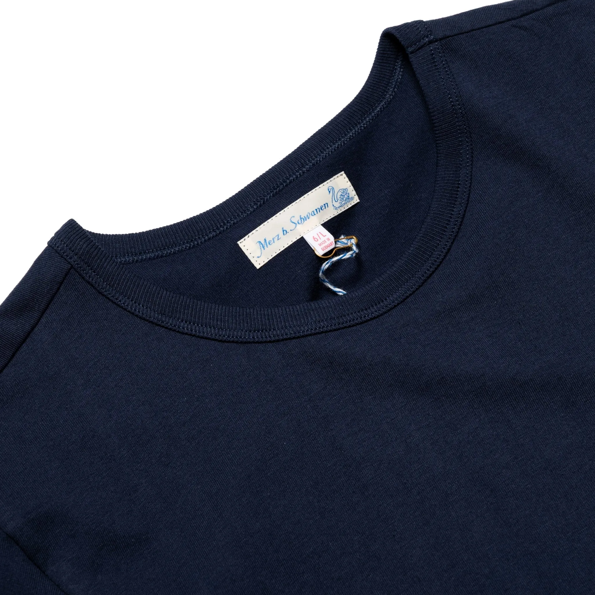 1950s.66 Loopwheeled Classic Fit Lightweight T-Shirt - Ink Blue sold by BlackBlue product image thumbnail 2