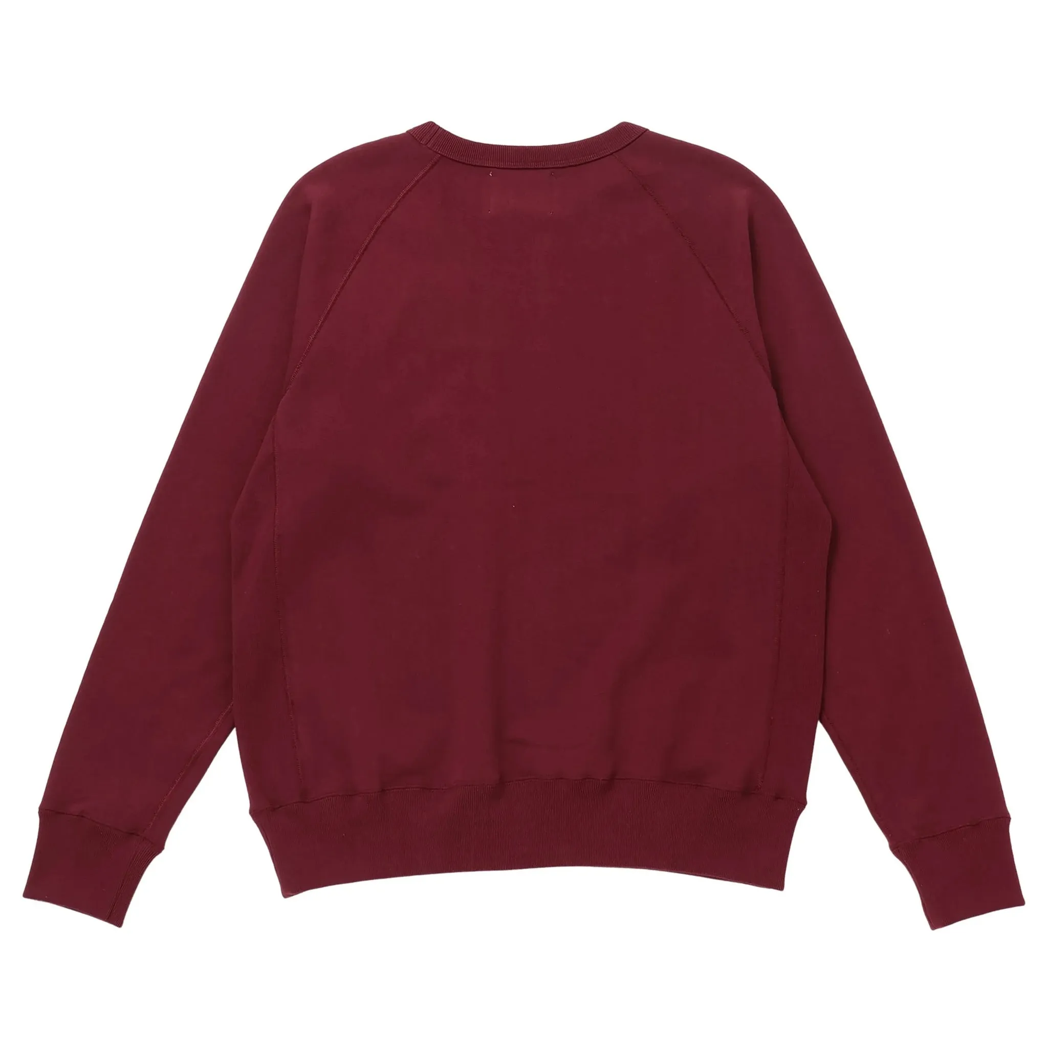 Pullover Crewneck Super Looper French Terry - Burgundy sold by BlackBlue product image thumbnail 2