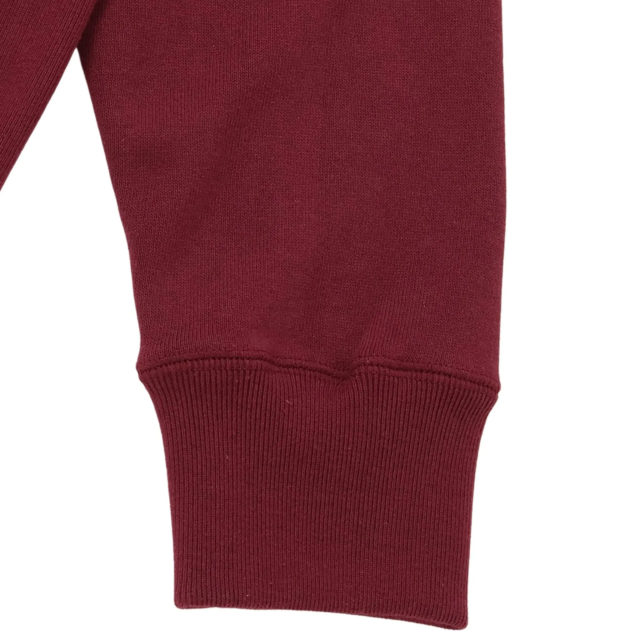 Pullover Crewneck Super Looper French Terry - Burgundy sold by BlackBlue product image thumbnail 4