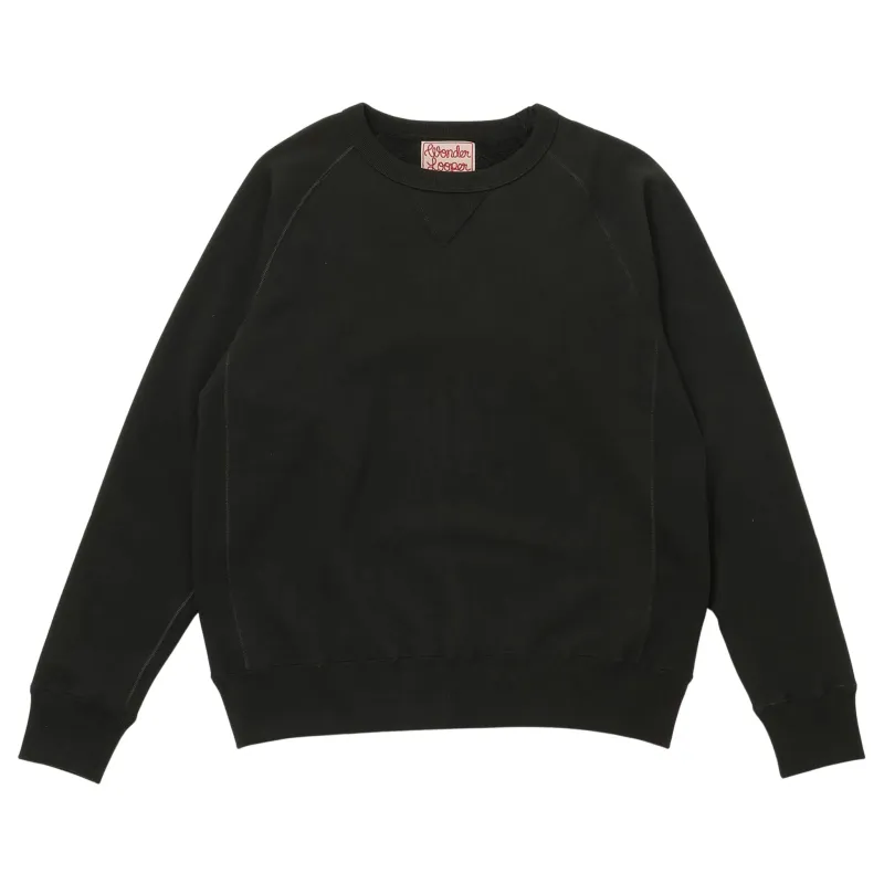 Pullover Crewneck Super Looper French Terry - Sumi Black made by Wonder Looper