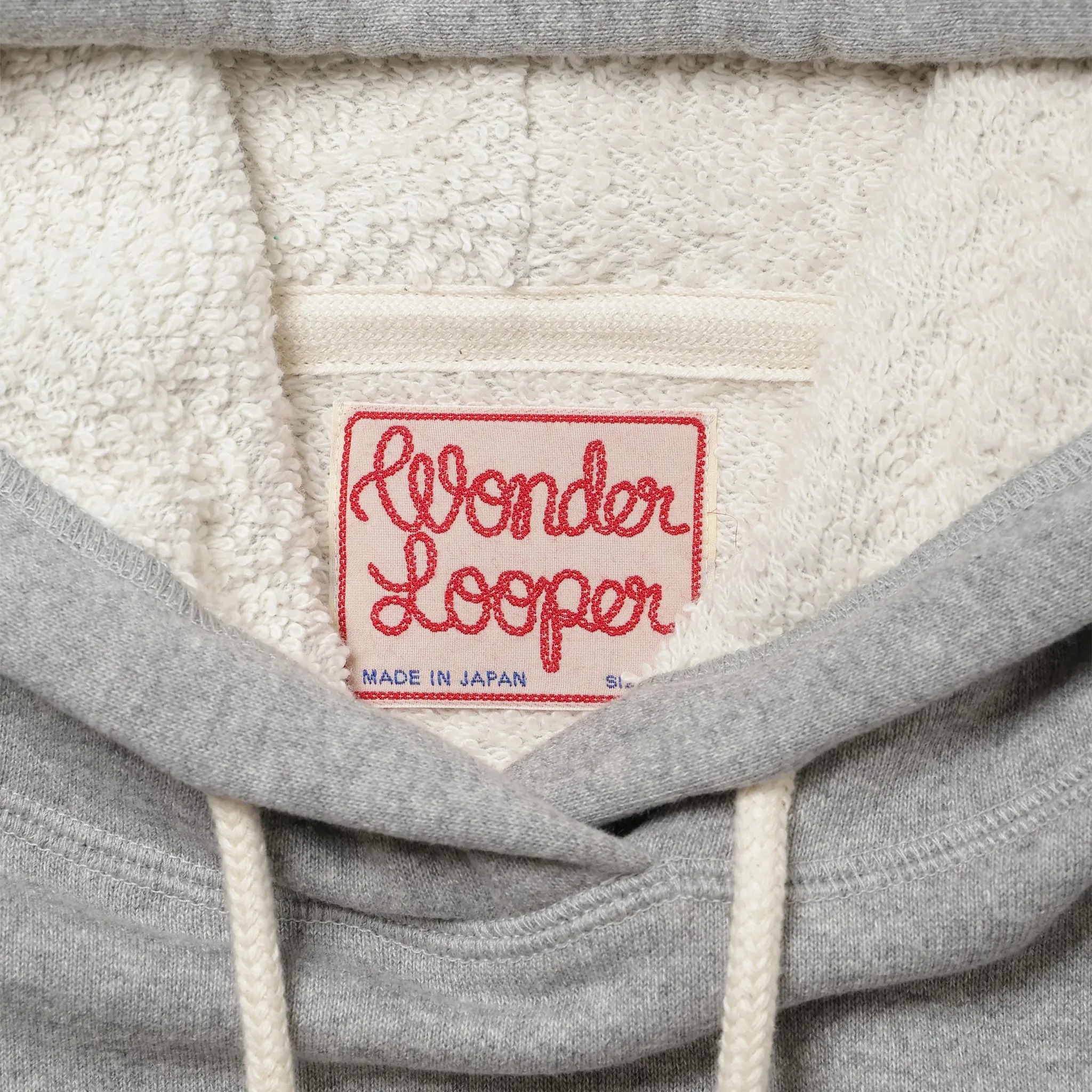 Pullover Hoodie - Super Looper French Terry - Heather Grey sold by BlackBlue product image thumbnail 3