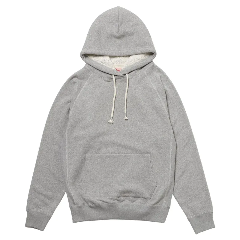 Pullover Hoodie - Super Looper French Terry - Heather Grey made by Wonder Looper
