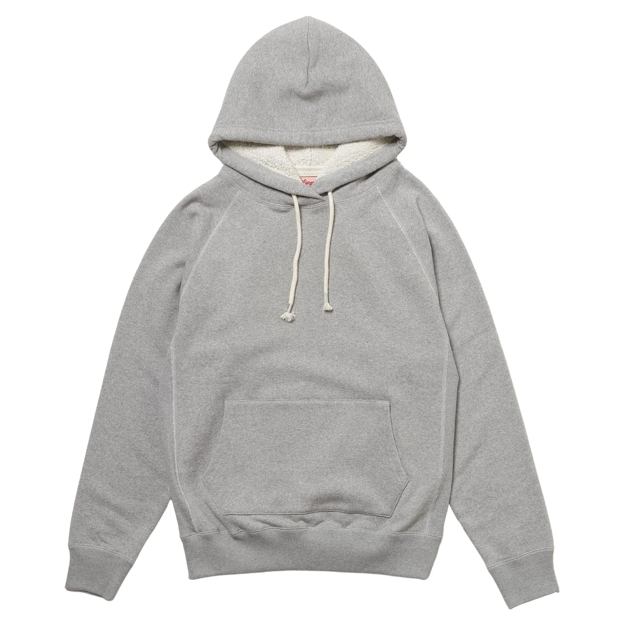 Pullover Hoodie - Super Looper French Terry - Heather Grey sold by BlackBlue