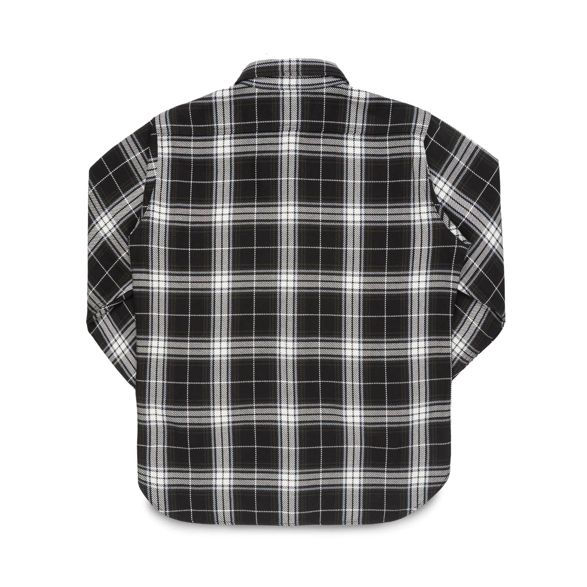 IHSH-441-BLK 9oz Selvedge Flannel Check Work Shirt - Black sold by BlackBlue product image thumbnail 2