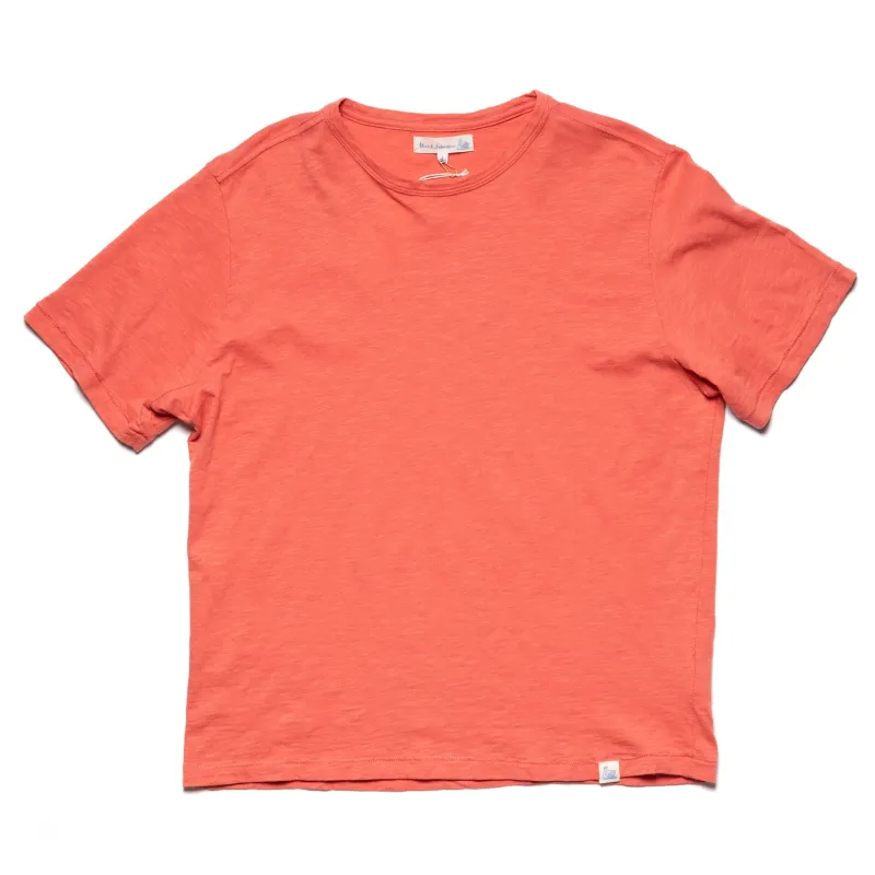 SCT04.377 Slub Pima Cotton T-Shirt - Calypso Pink made by Merz B. Schwanen