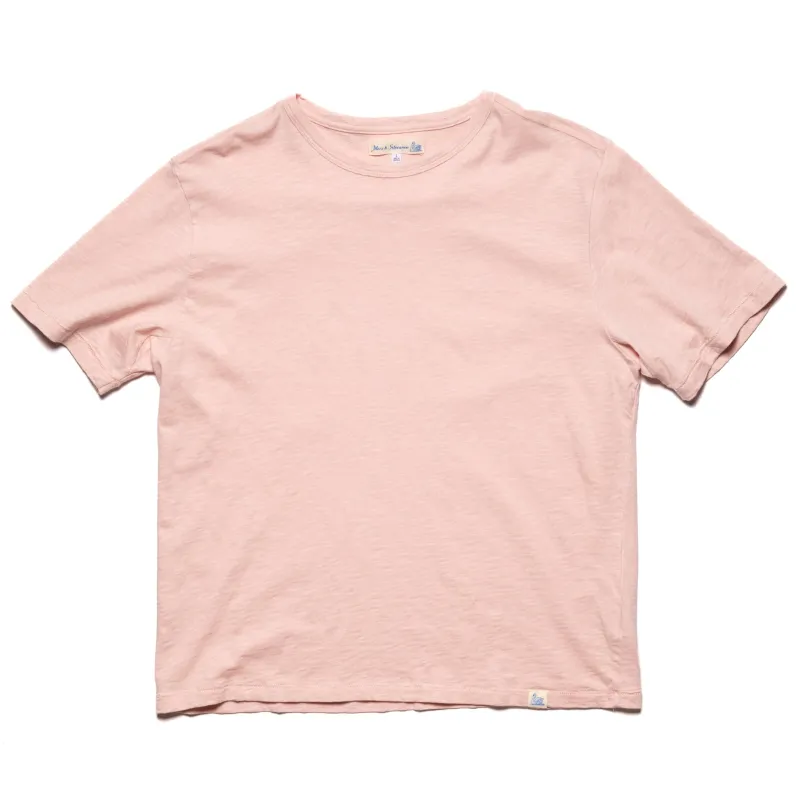SCT04.303 Slub Pima Cotton T-Shirt - Dusted Pink made by Merz B. Schwanen