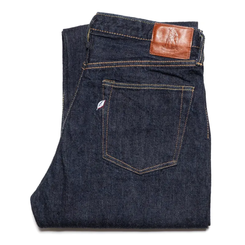 XX-002 Piped Straight 14oz Selvedge Denim - Indigo made by Pure Blue Japan