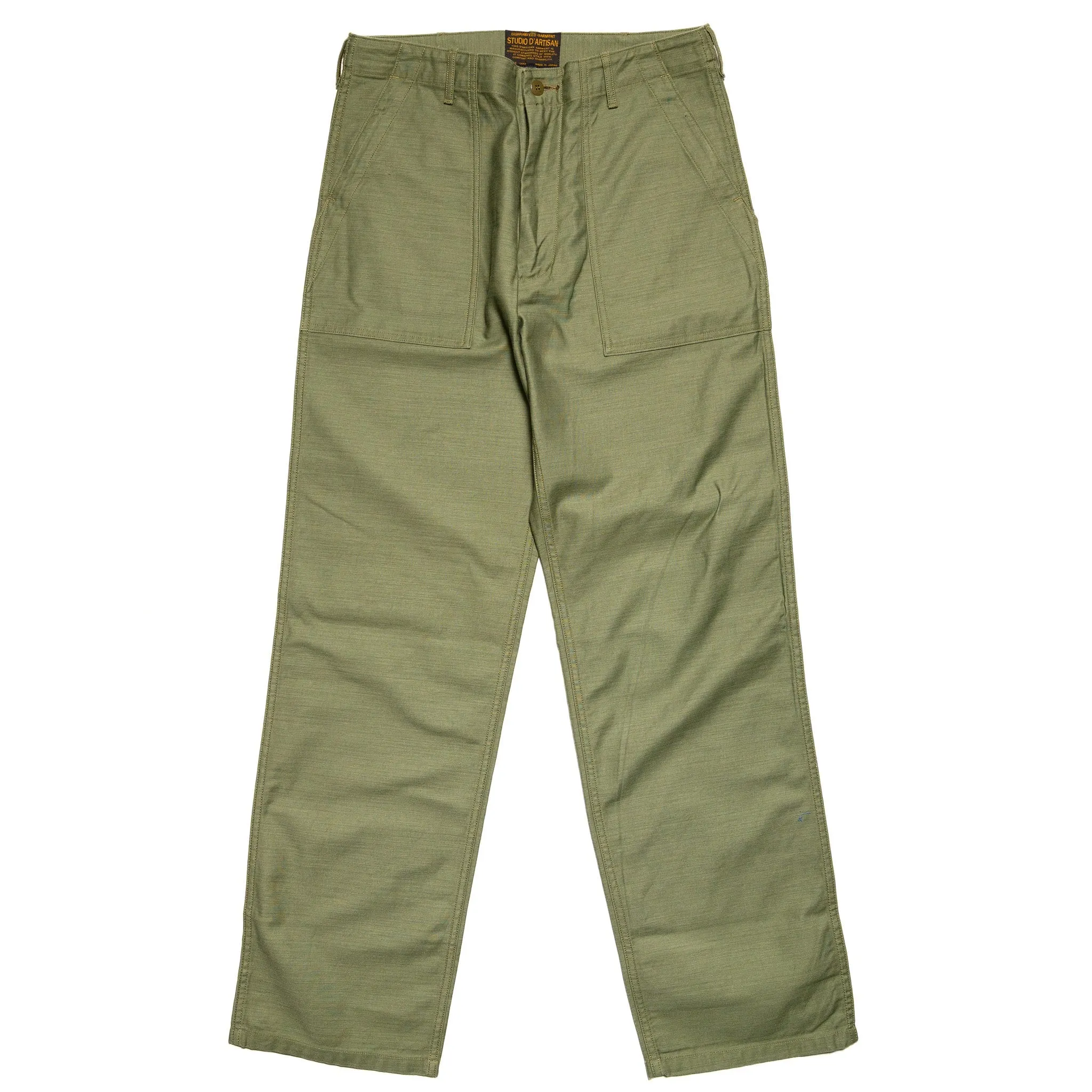 1898 Baker Pants - Army Green sold by BlackBlue product image thumbnail 2